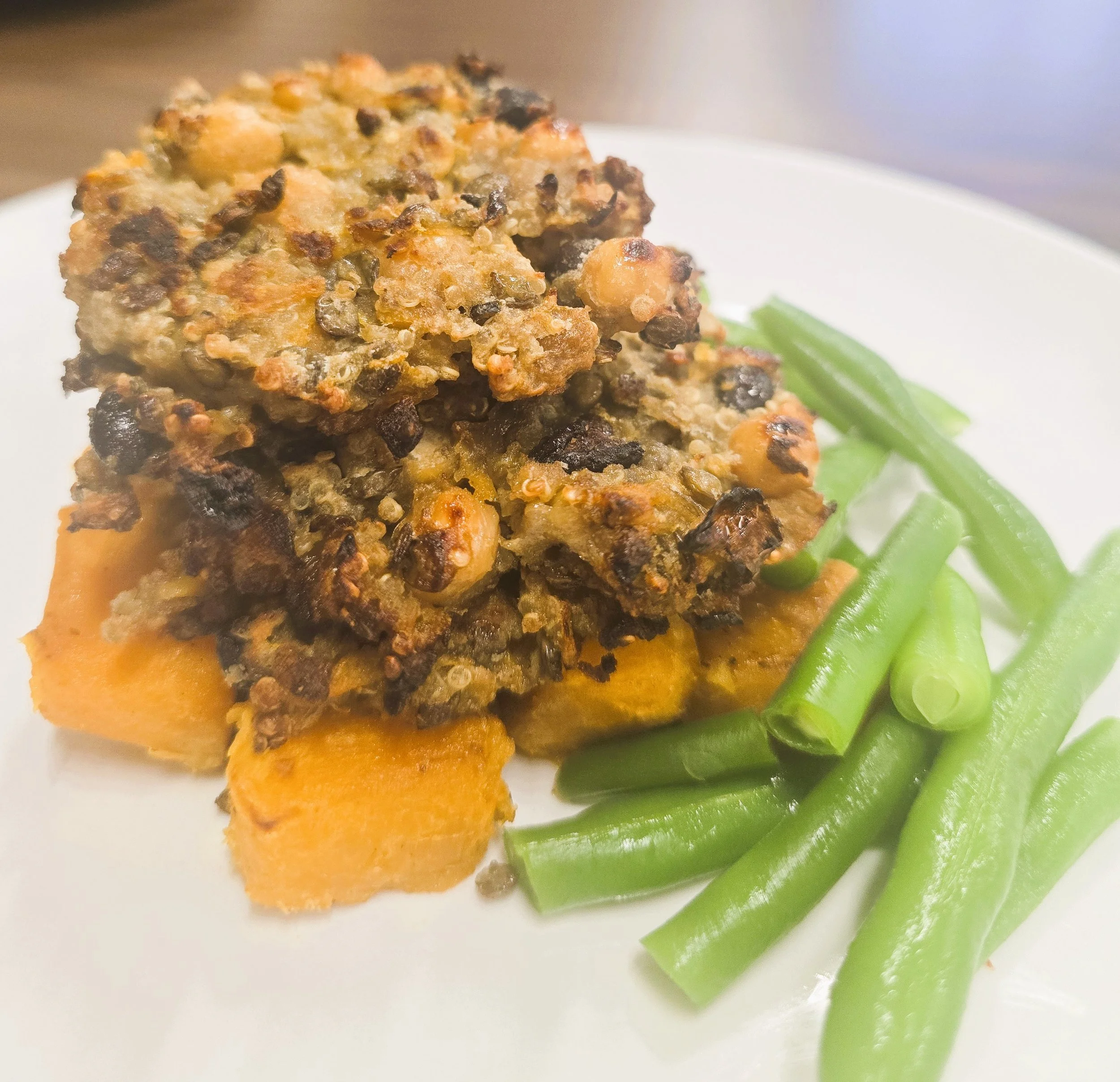 Bean & Squash Fritters