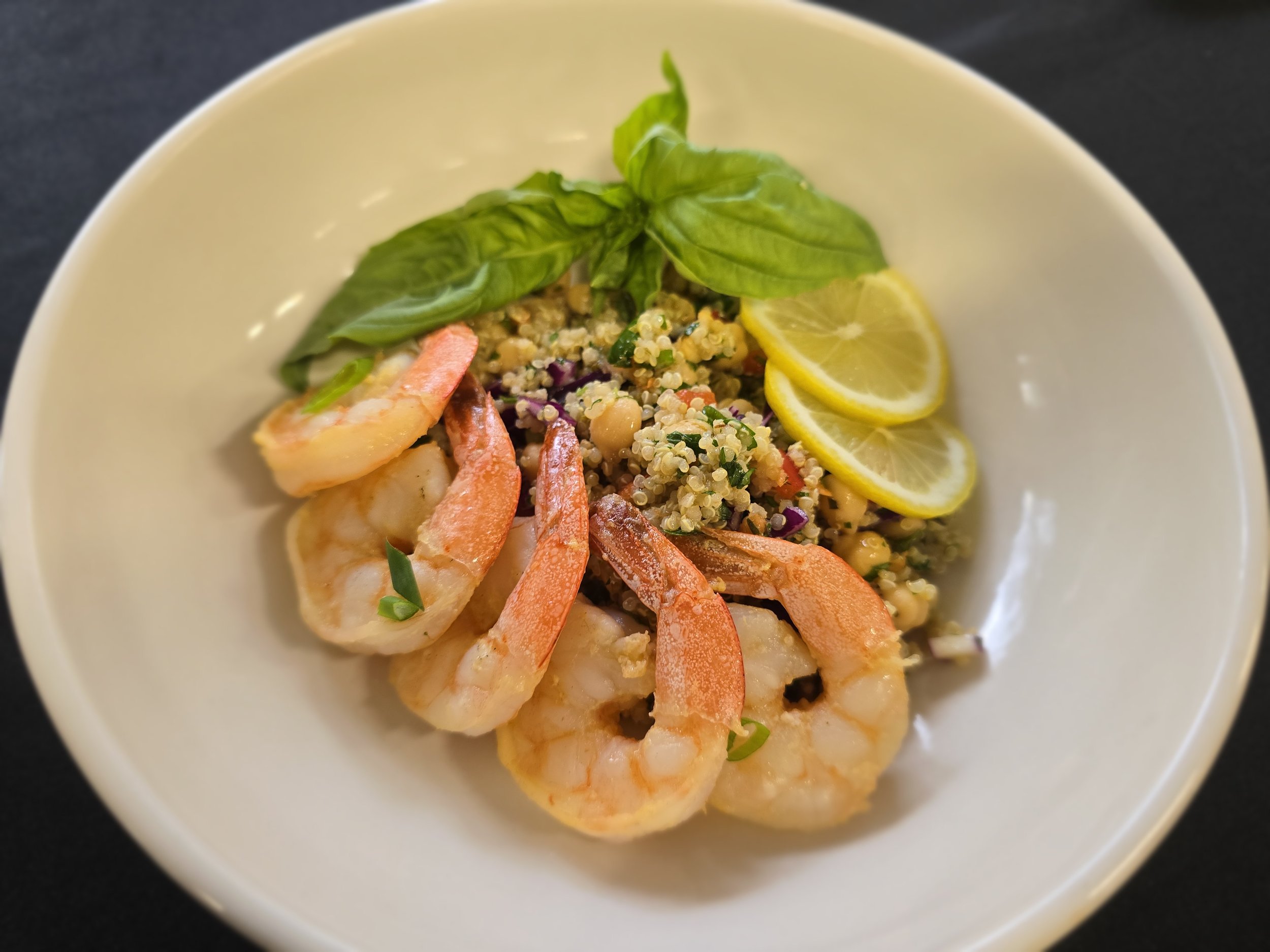 Shrimp & Quinoa Salad - Double Protein