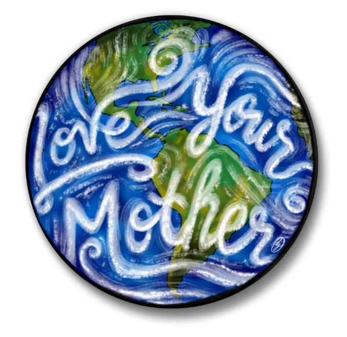 Love Your Mother Pin