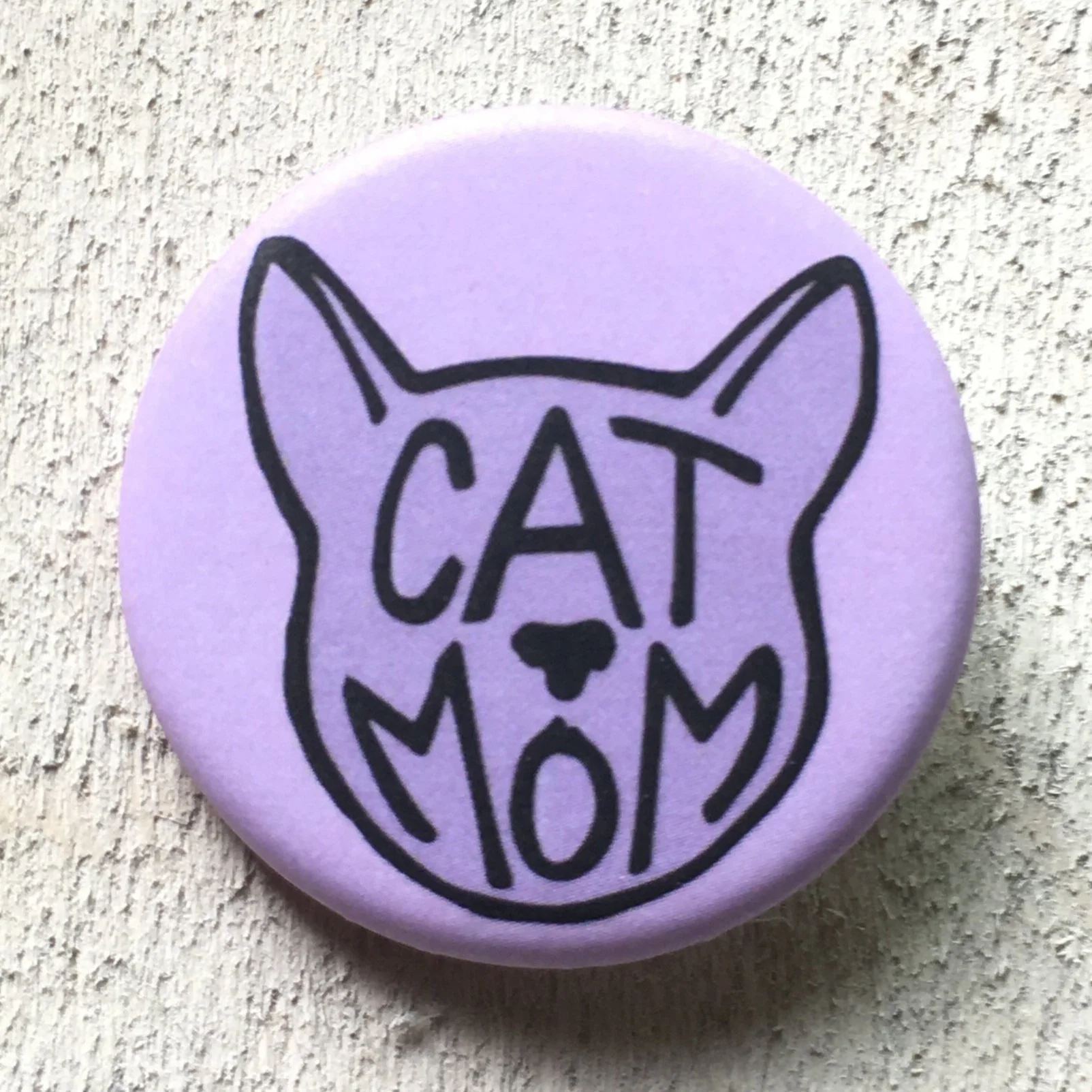 Cat Mom Pin 