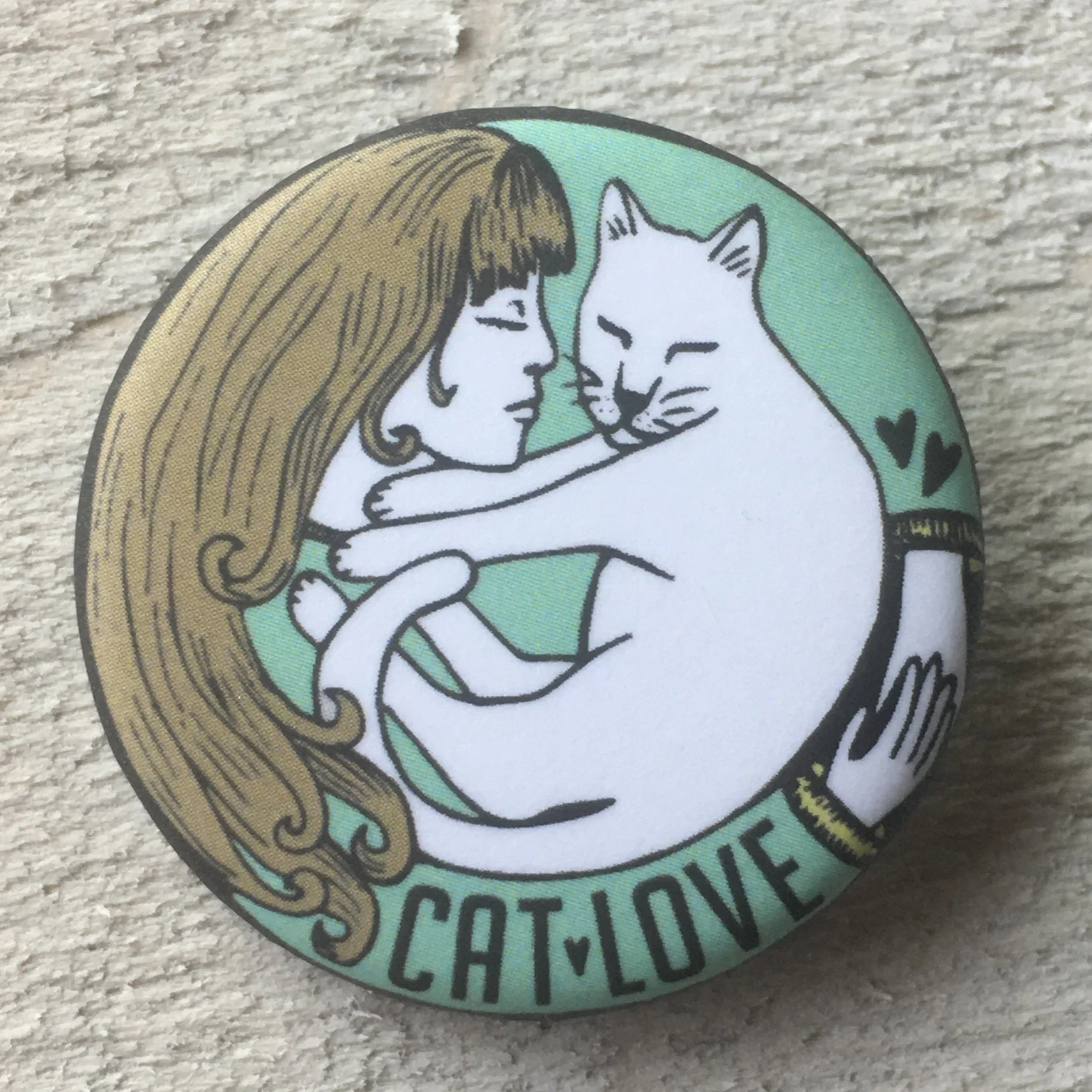 Cat Love Pin