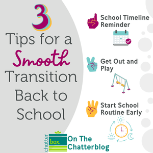 3 Tips for a Smooth Transition Back to School