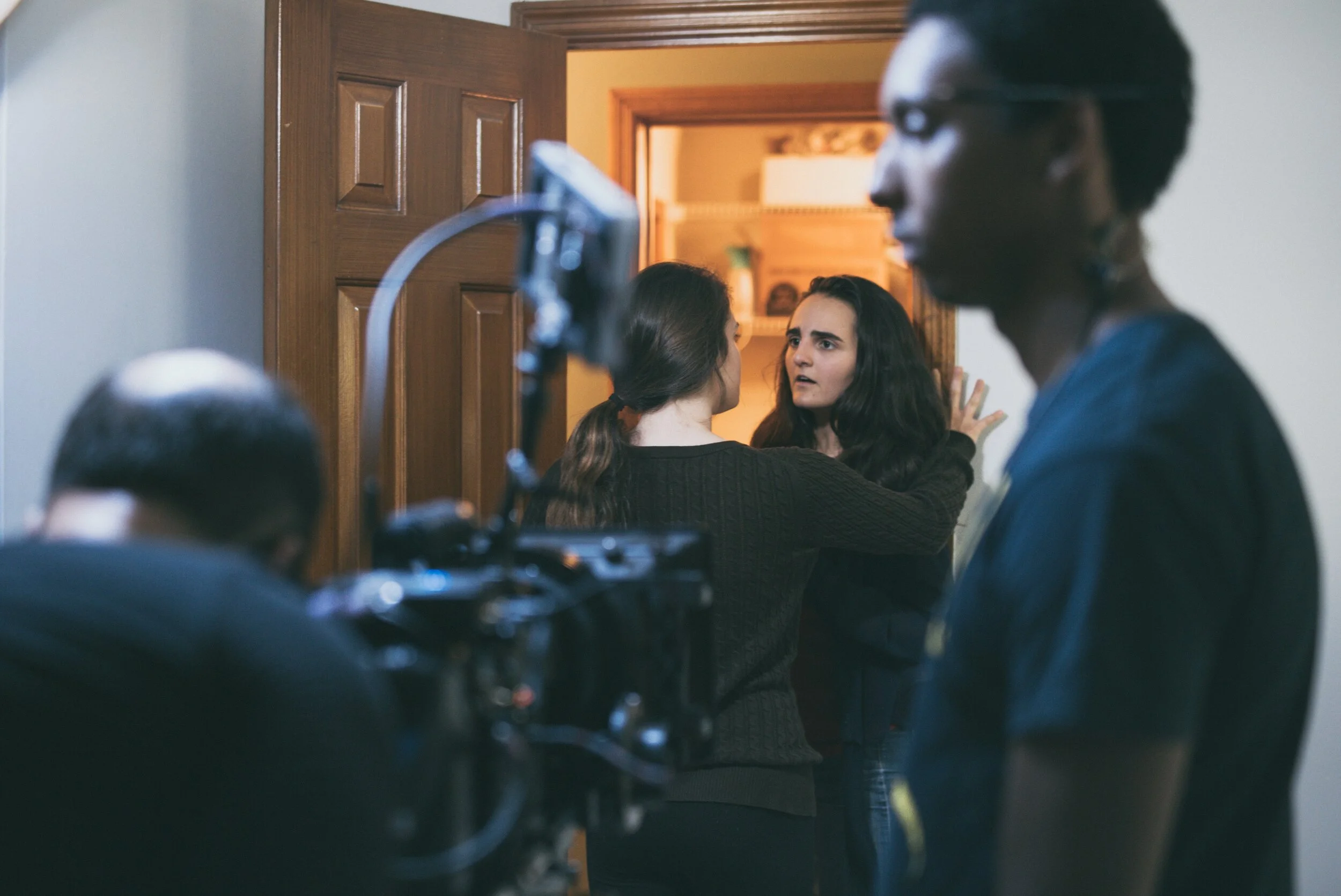 BTS of STRANGER AT THE DOOR