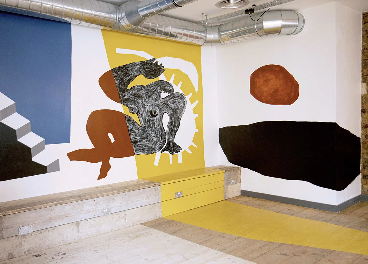 Mural for a new cafe in South London