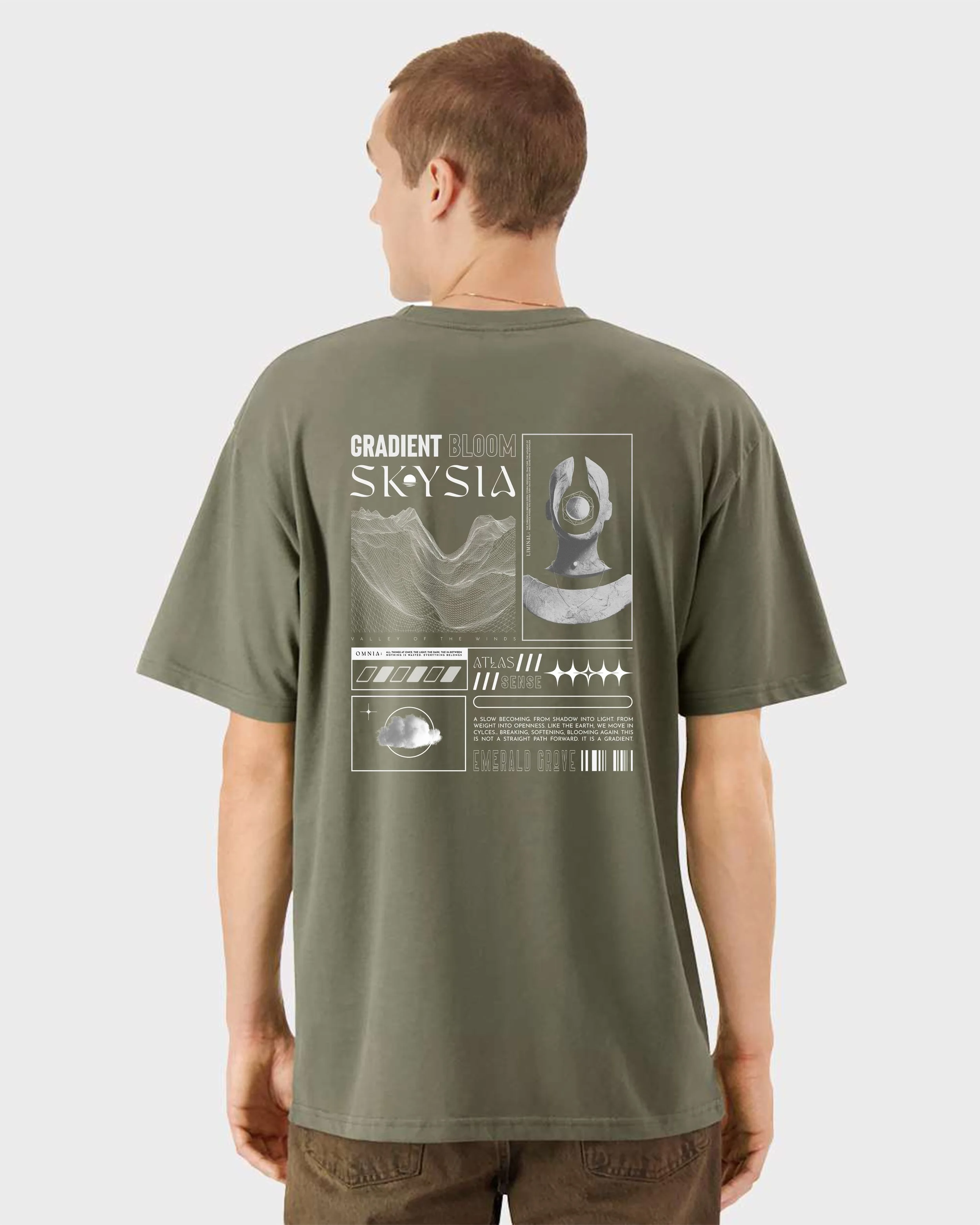 Gradient Bloom Shirt Green [Back].jpg