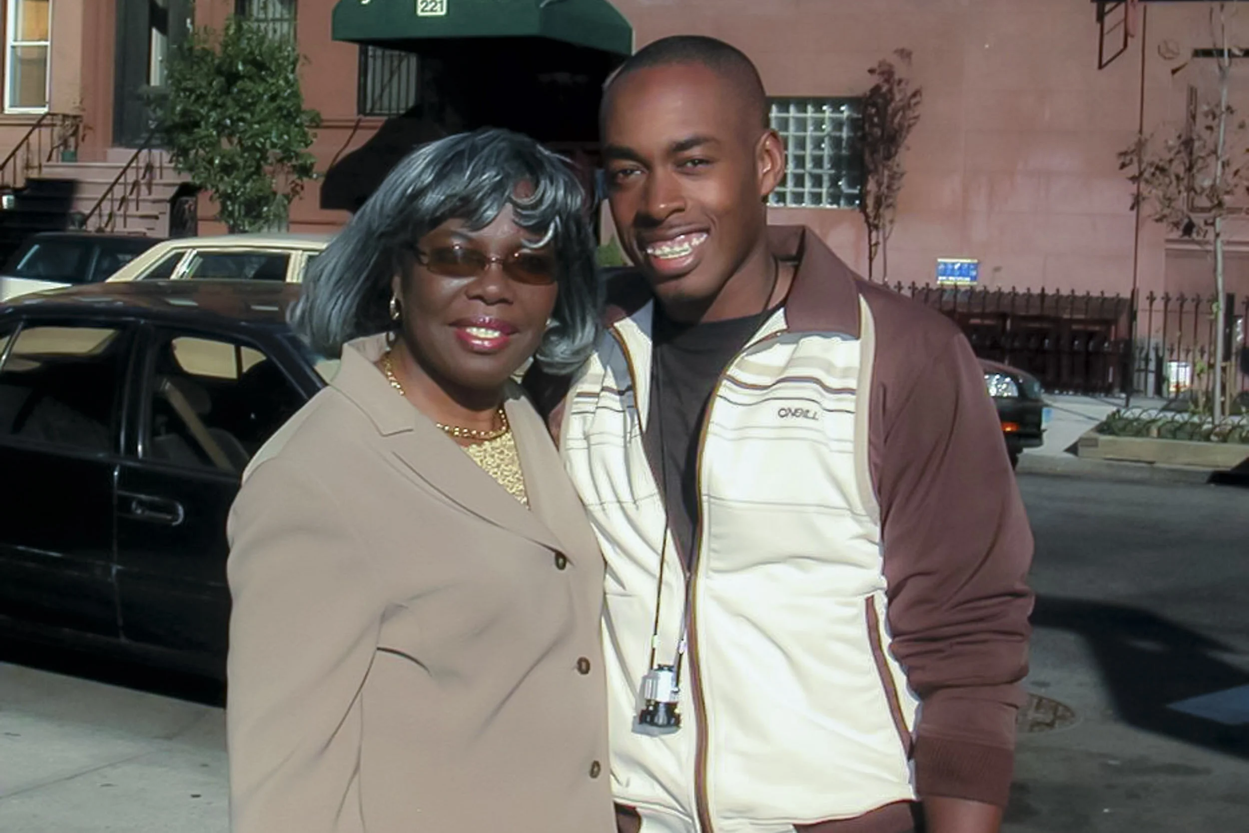 Biggie’s mom, Voletta Wallace, delivered a rare cameo in the video, standing on the steps of the brownstone where her and her son once lived.