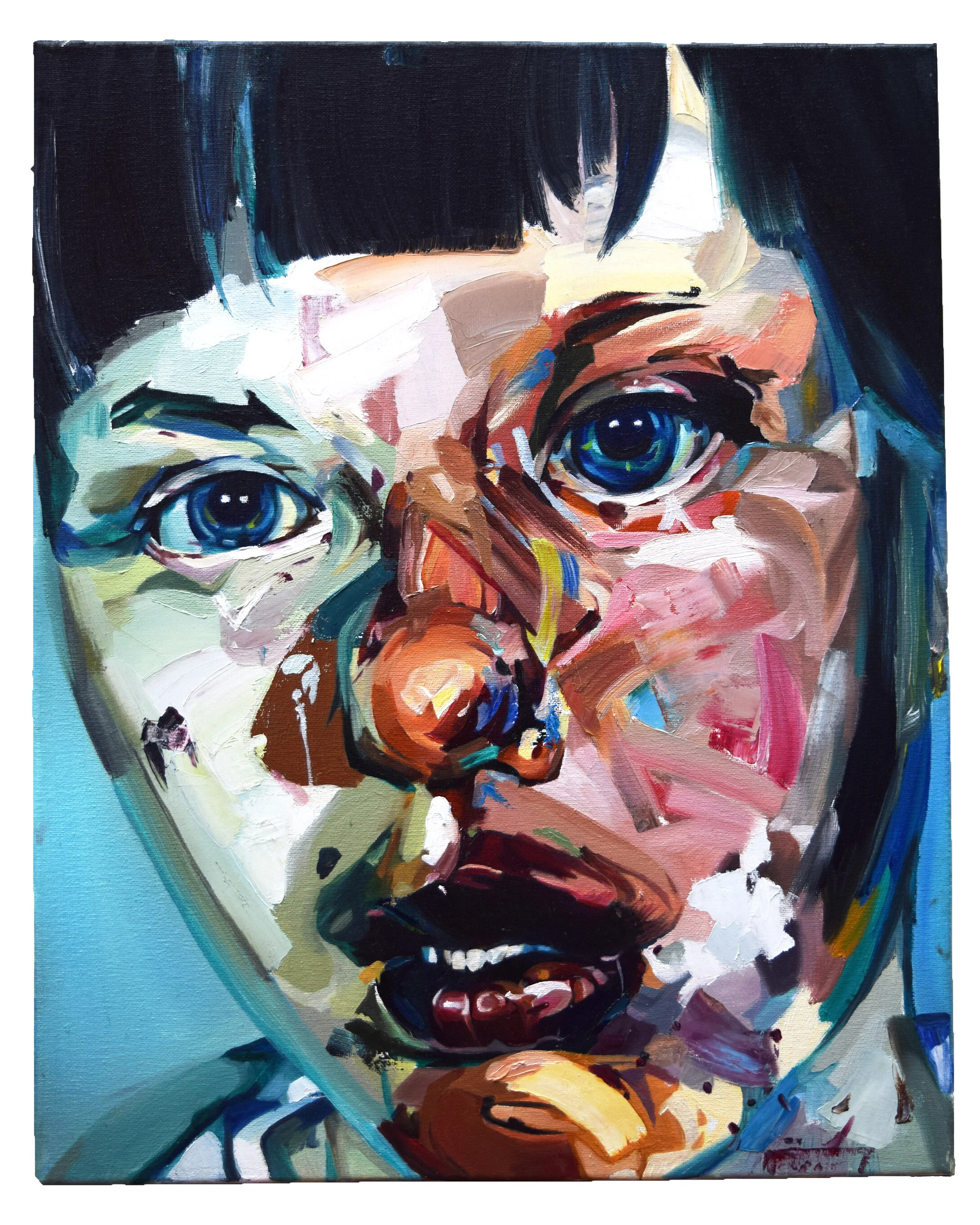 Jenny Saville Master Oil Painting 