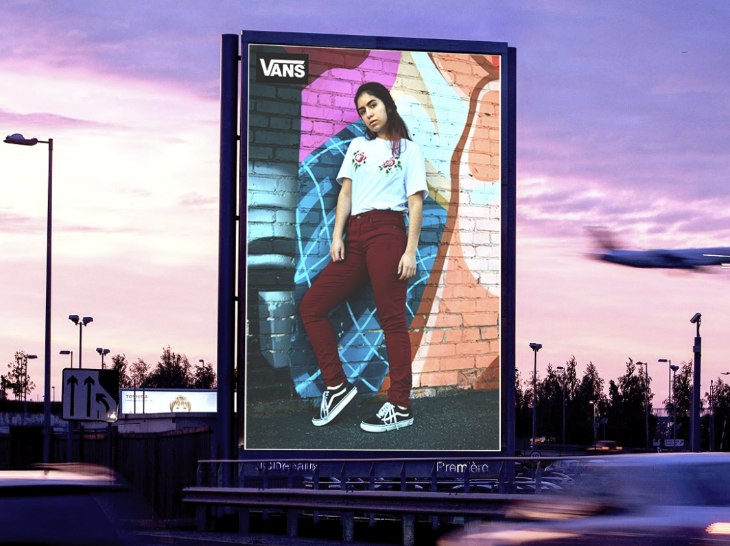 Vans Mock-Up Billboard Ad