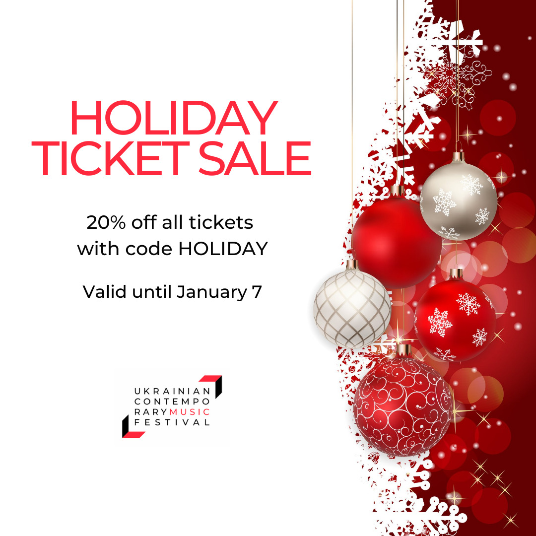 Holiday Ticket Sale - 20% Off!