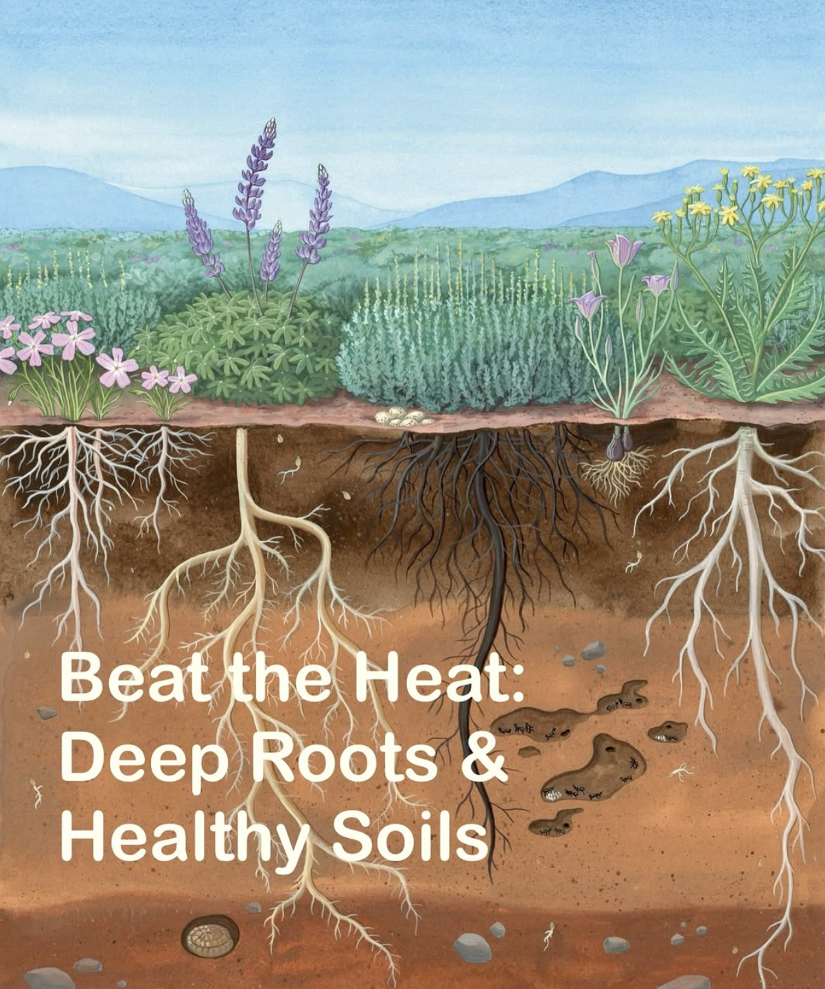 Plant Roots vs. Heatwave