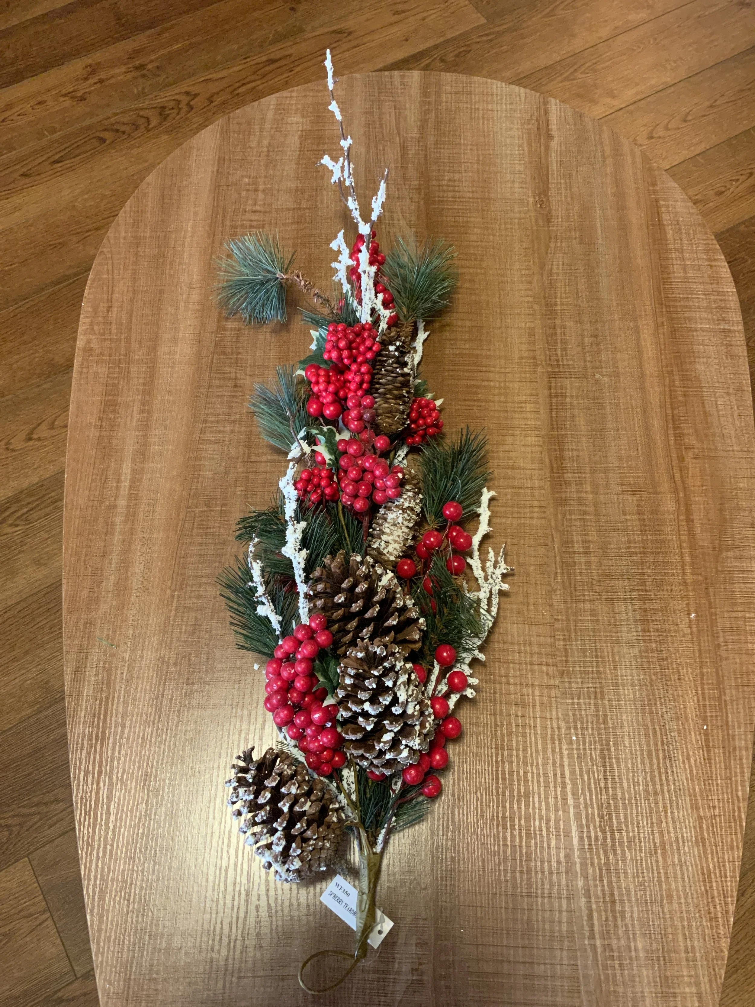 ITEM #WF350 24IN Berry Teardrop