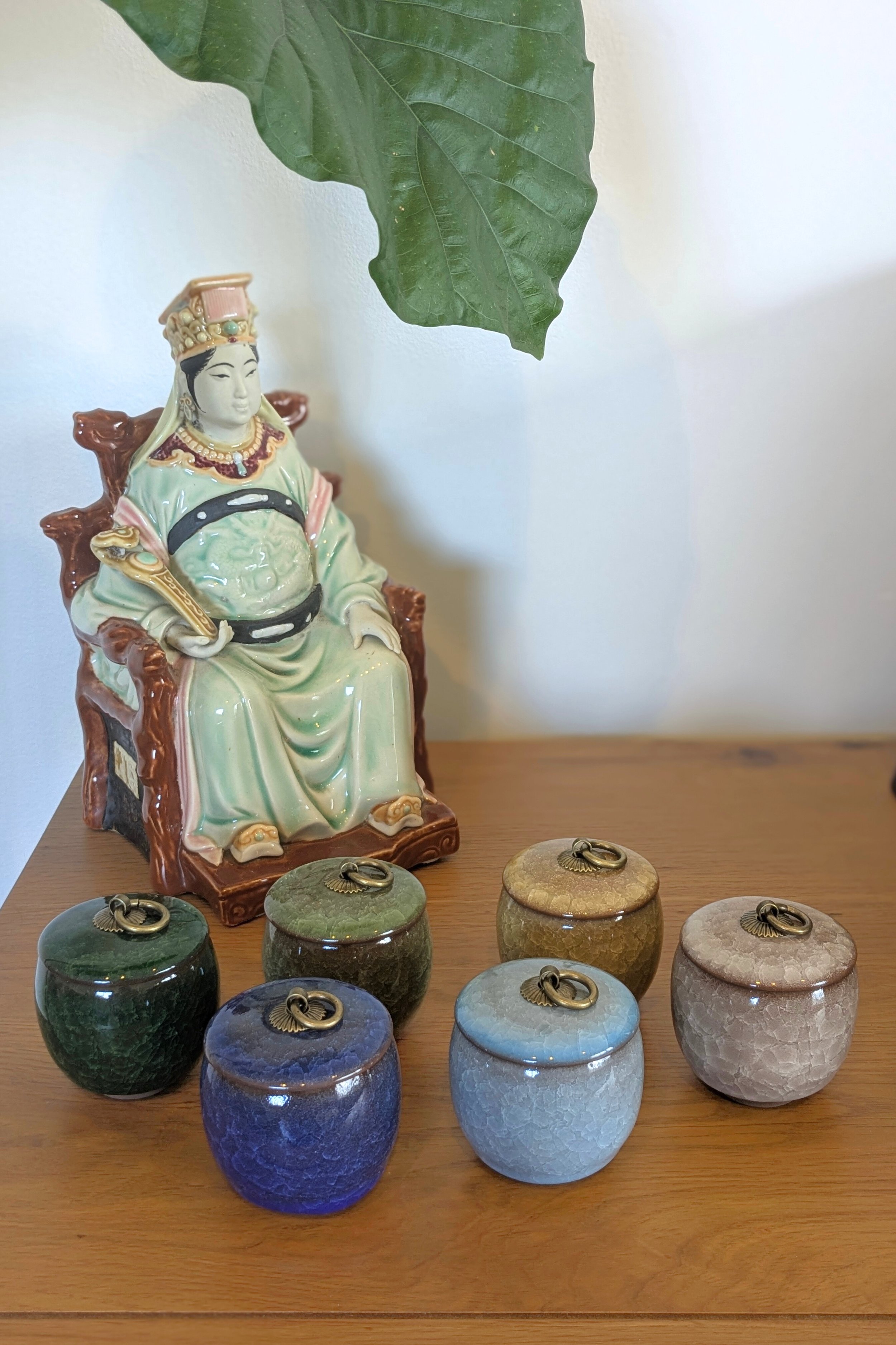 Raku Keepsake Urn
