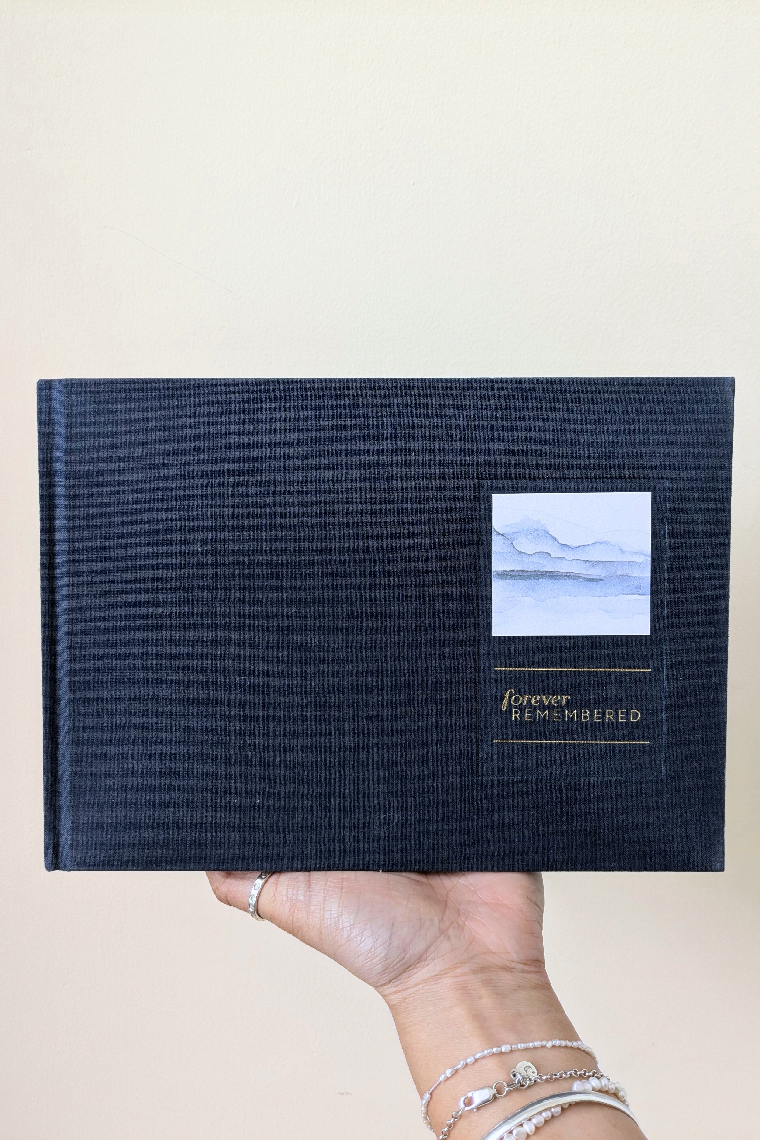Watercolour Memorial Book