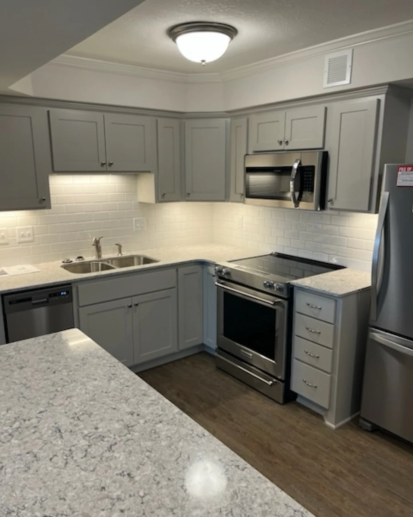 Two smaller apartments transformed into one spacious two-bedroom, two-bath beauty! 

We&rsquo;re proud of how this project came together and so grateful for our incredible subcontractors, suppliers, and everyone behind the scenes who helped make it h