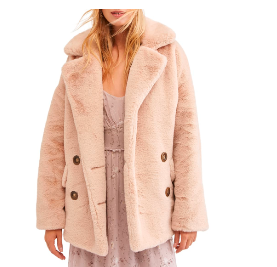 Faux Fur Coat 
