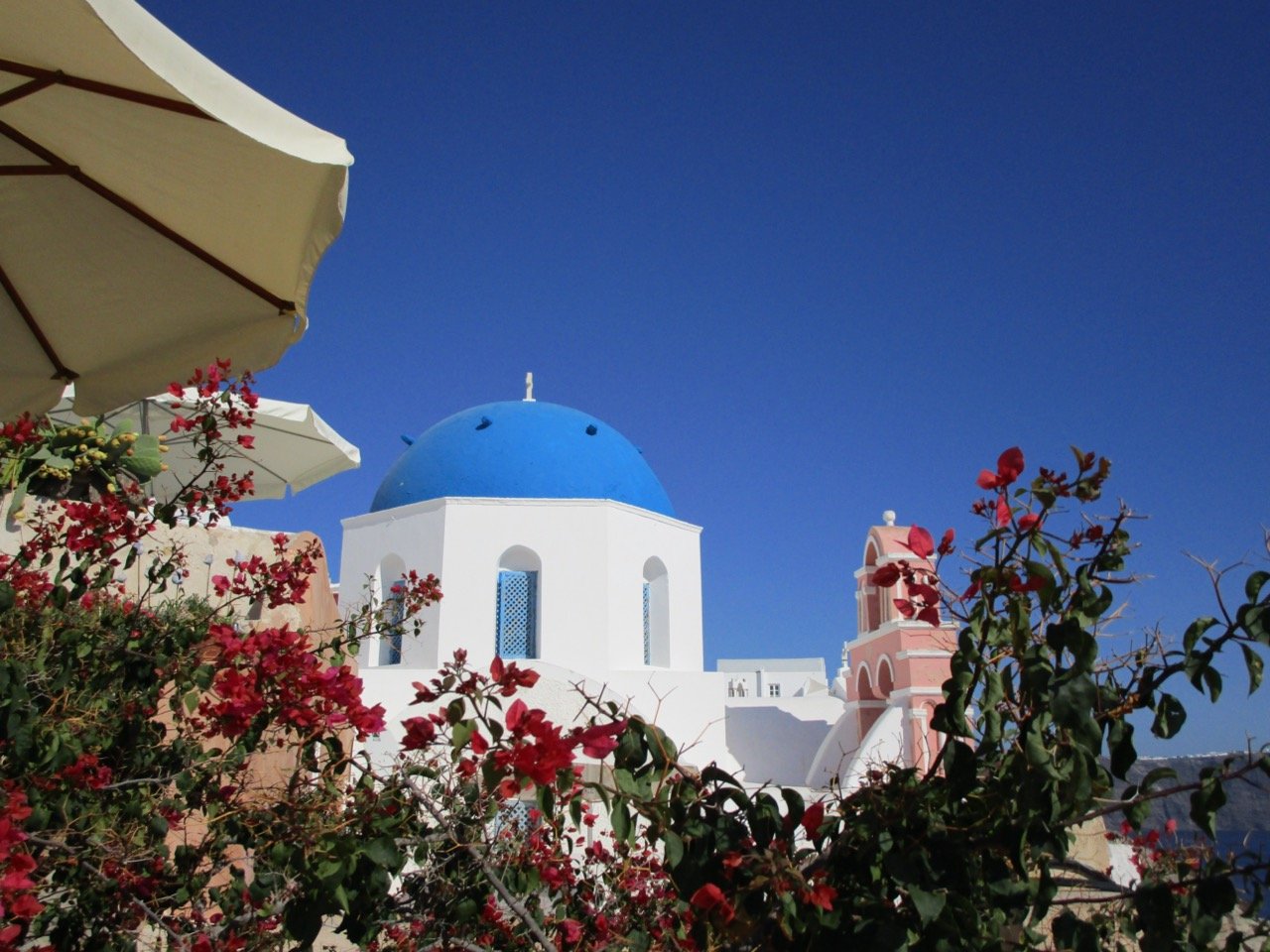Santorini in October