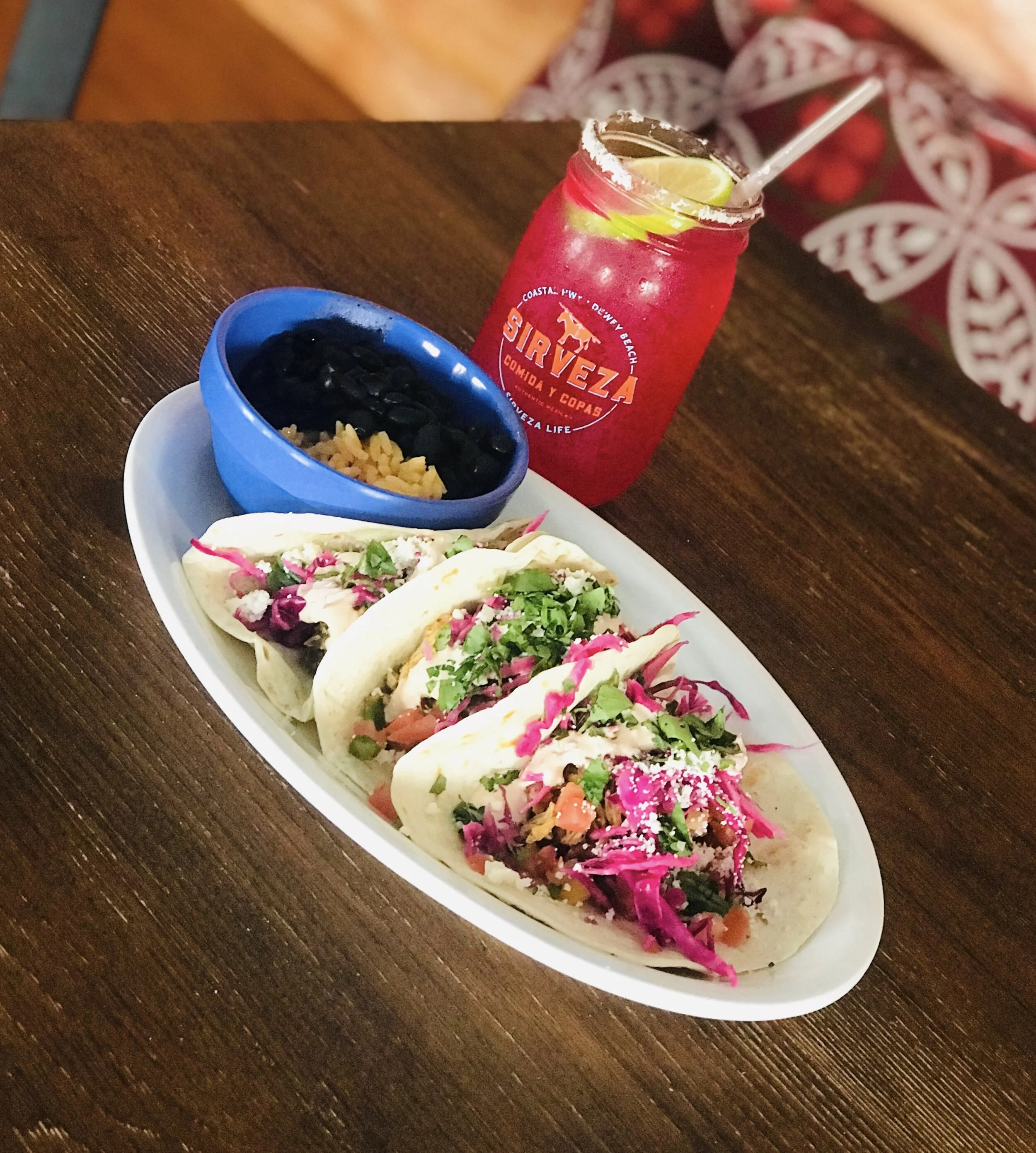 Prickly Pear Pork Tacos