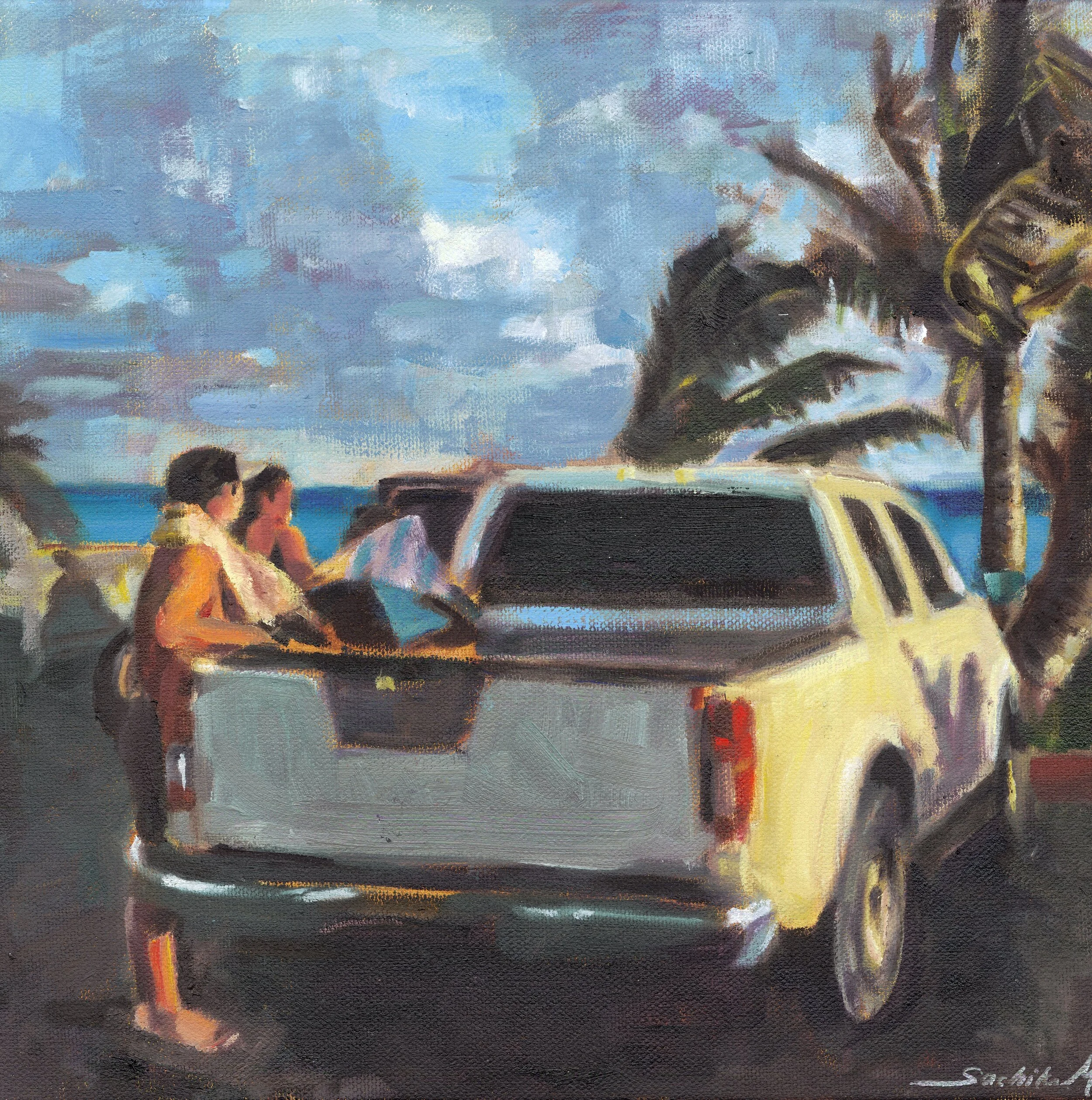 Sandy Beach Sunset.JPG