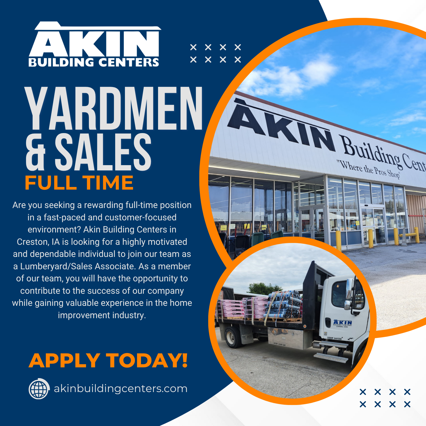 Full-Time Lumberyard/Sales Associate