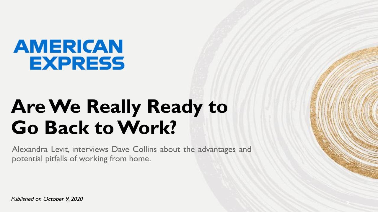 Are We Really Ready to Go Back to Work?