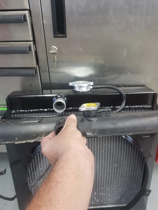 Kubota Plastic Radiator Failure