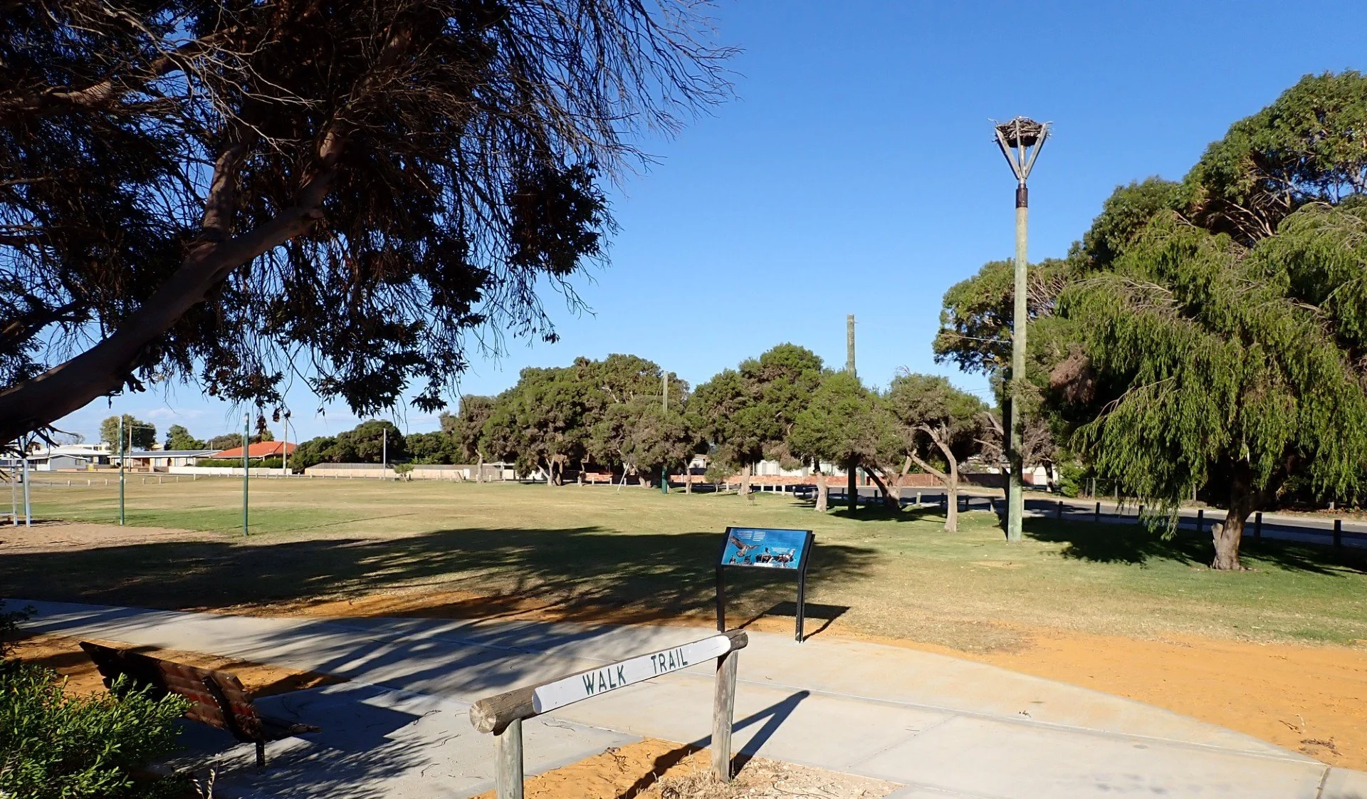   New interpretive signage at the Osprey Nest in Green Head, supported in 2024  