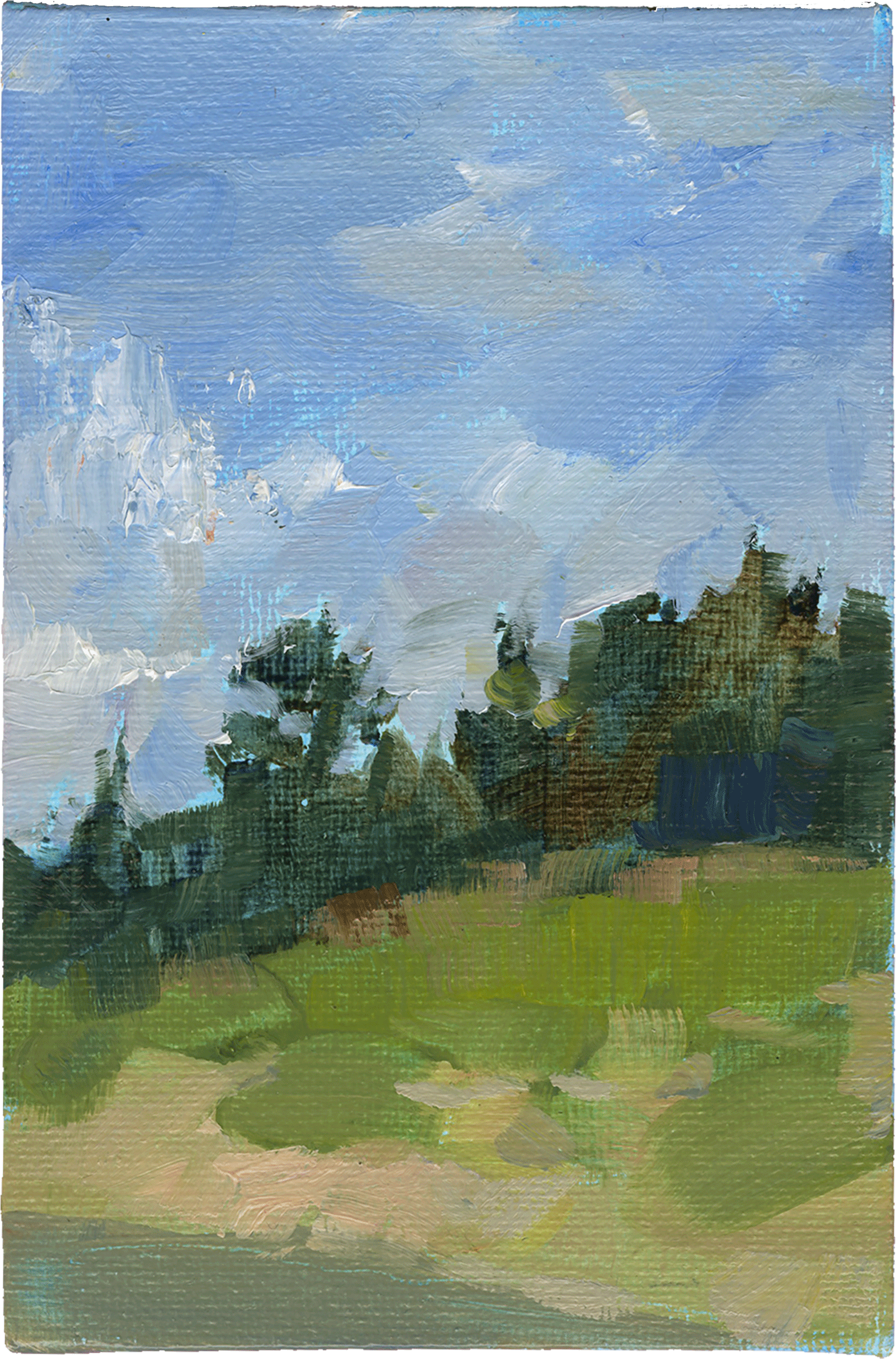 Oil on board 4” x 6”