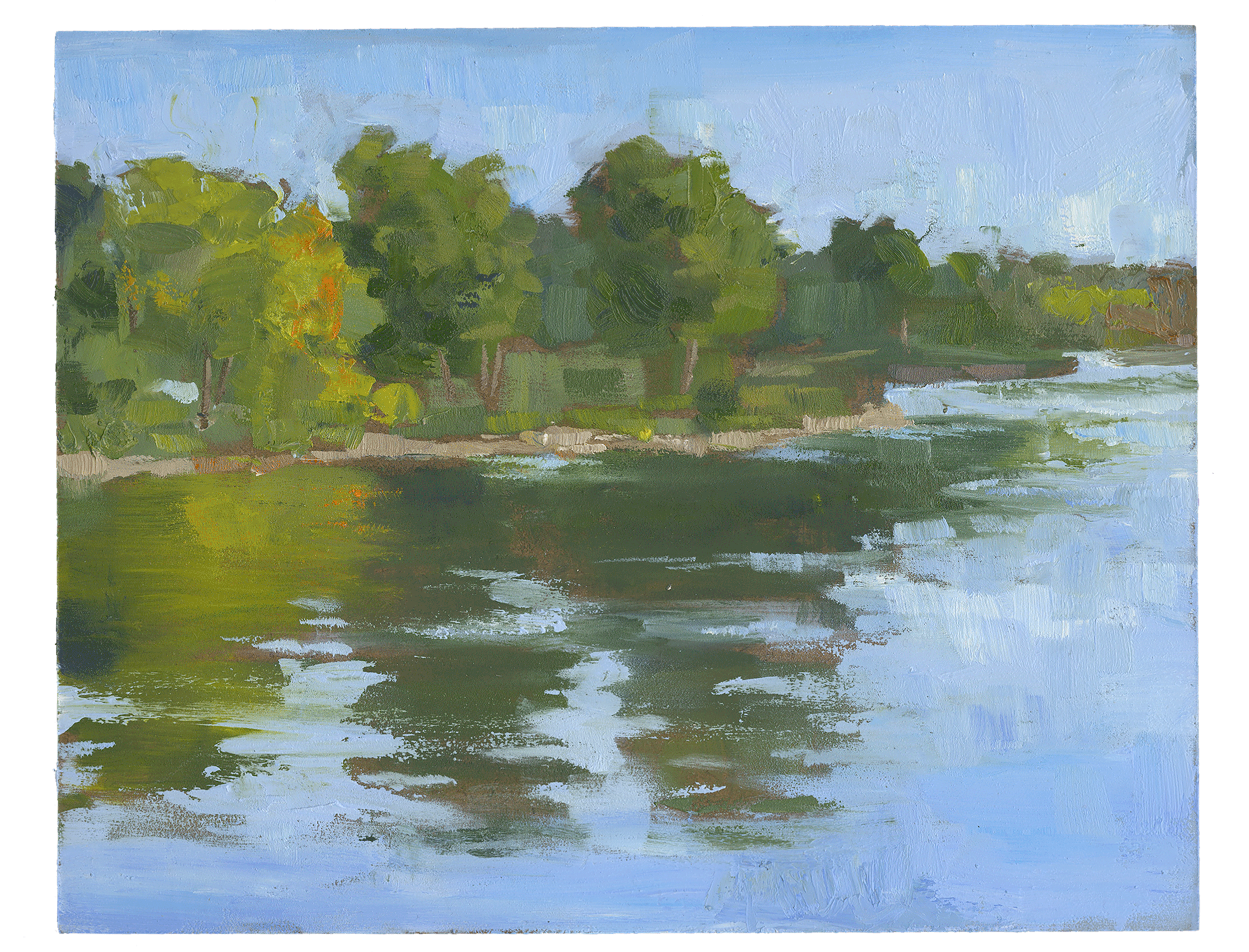 Oil on board 10” x 8”