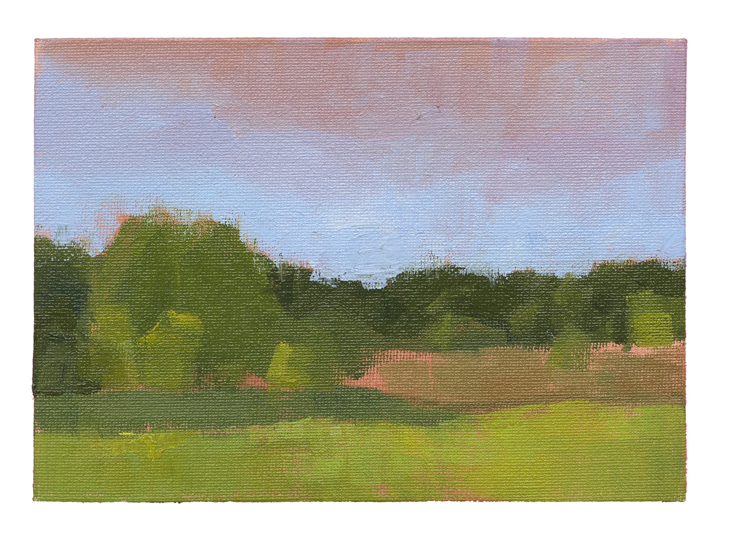 Oil on board 7”x 5”
