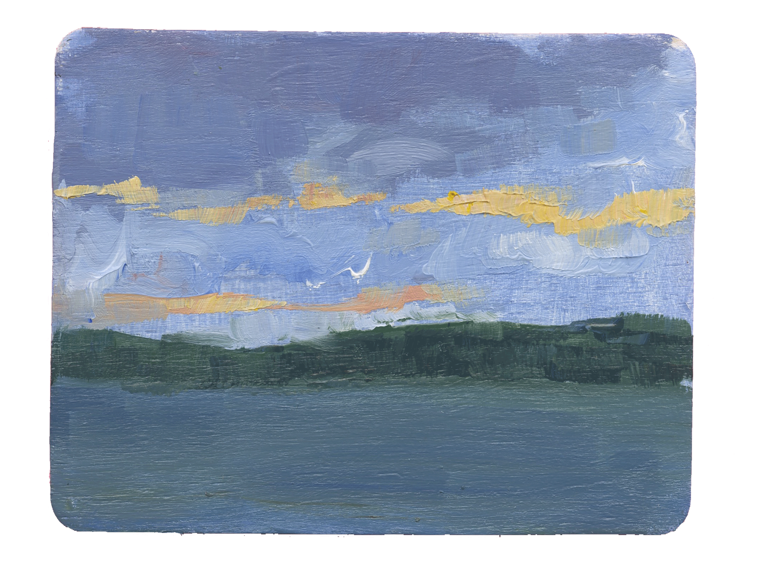 Oil on board 3.5” x 4.5”