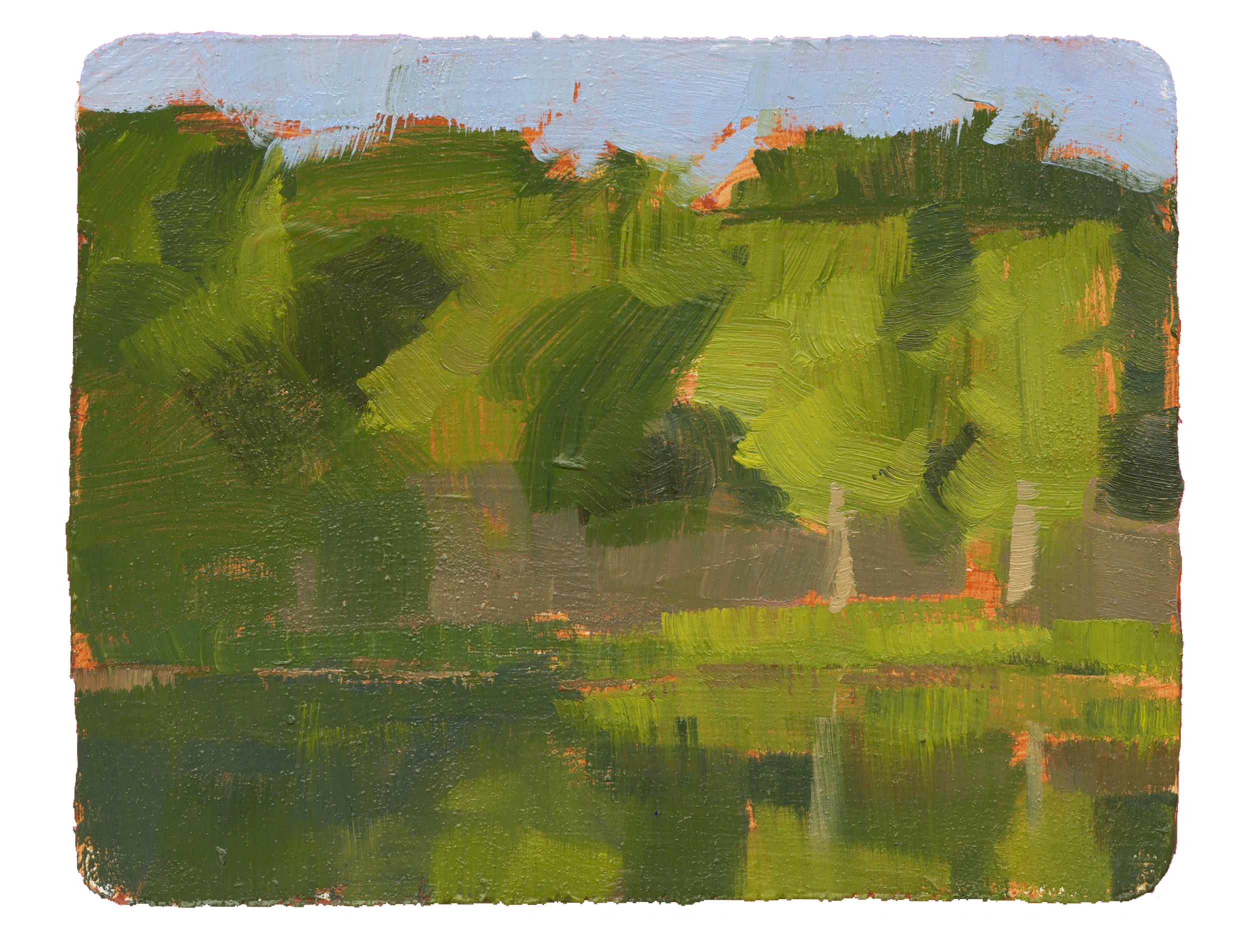 Oil on board 3.5” x 4.5”