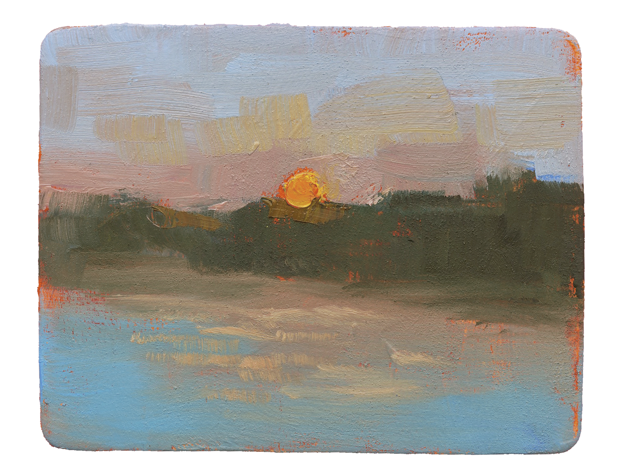 Oil on board 3.5” x 4.5”