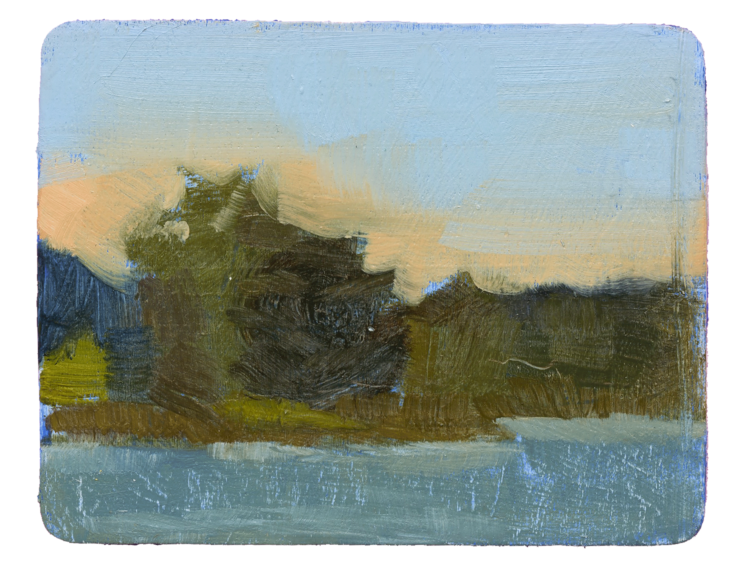 Oil on board 3.5” x 4.5”