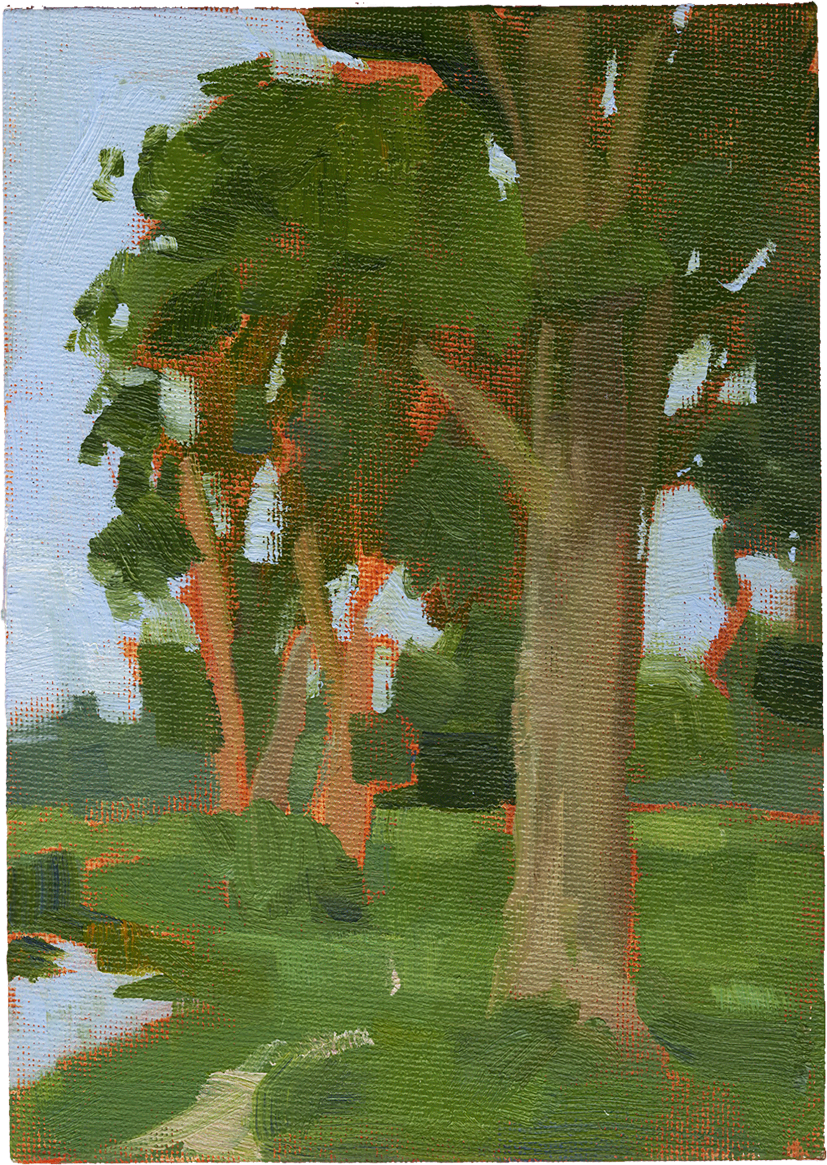 Oil on board 5” x 7”