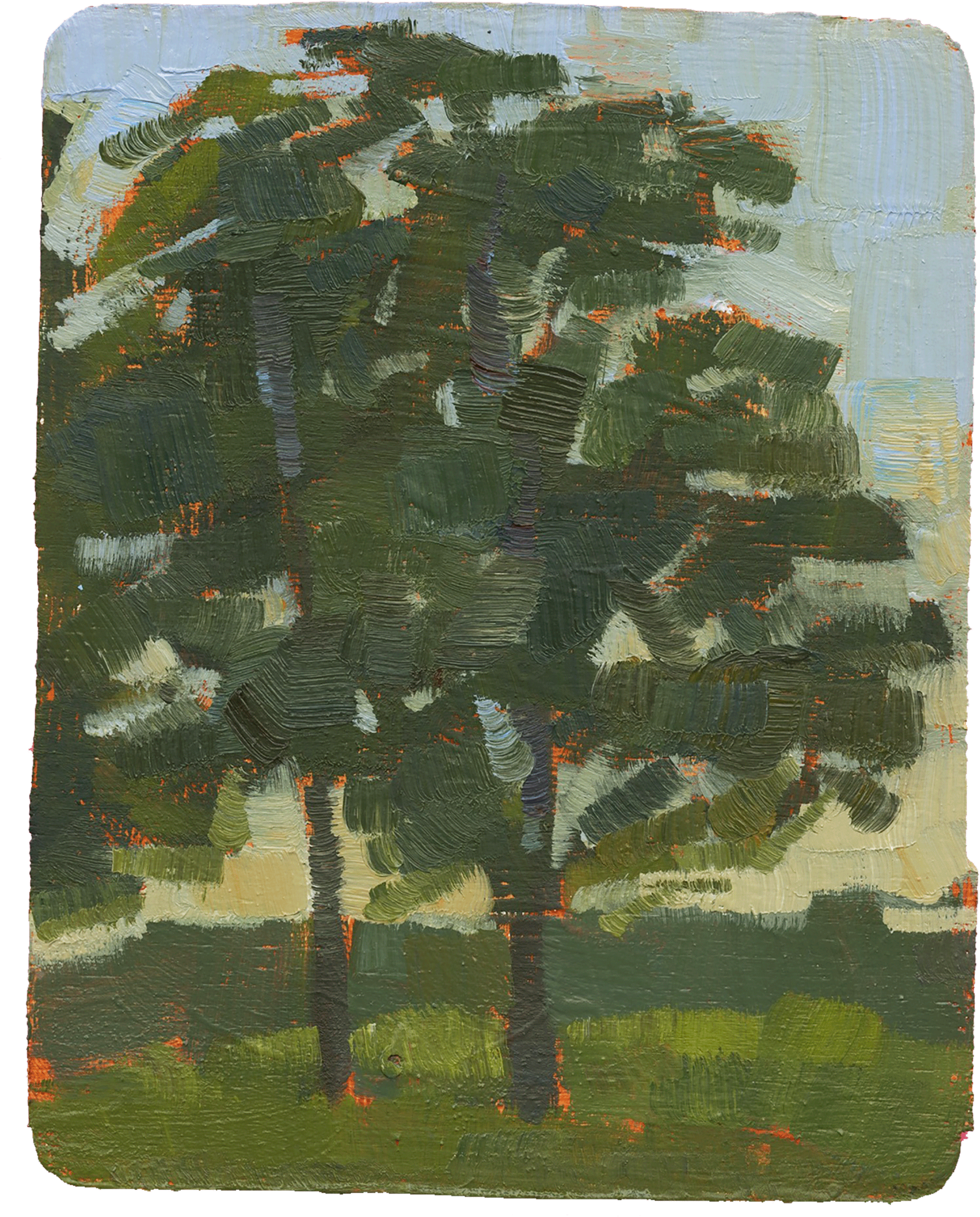 Oil on board 4.5” x 3.5”