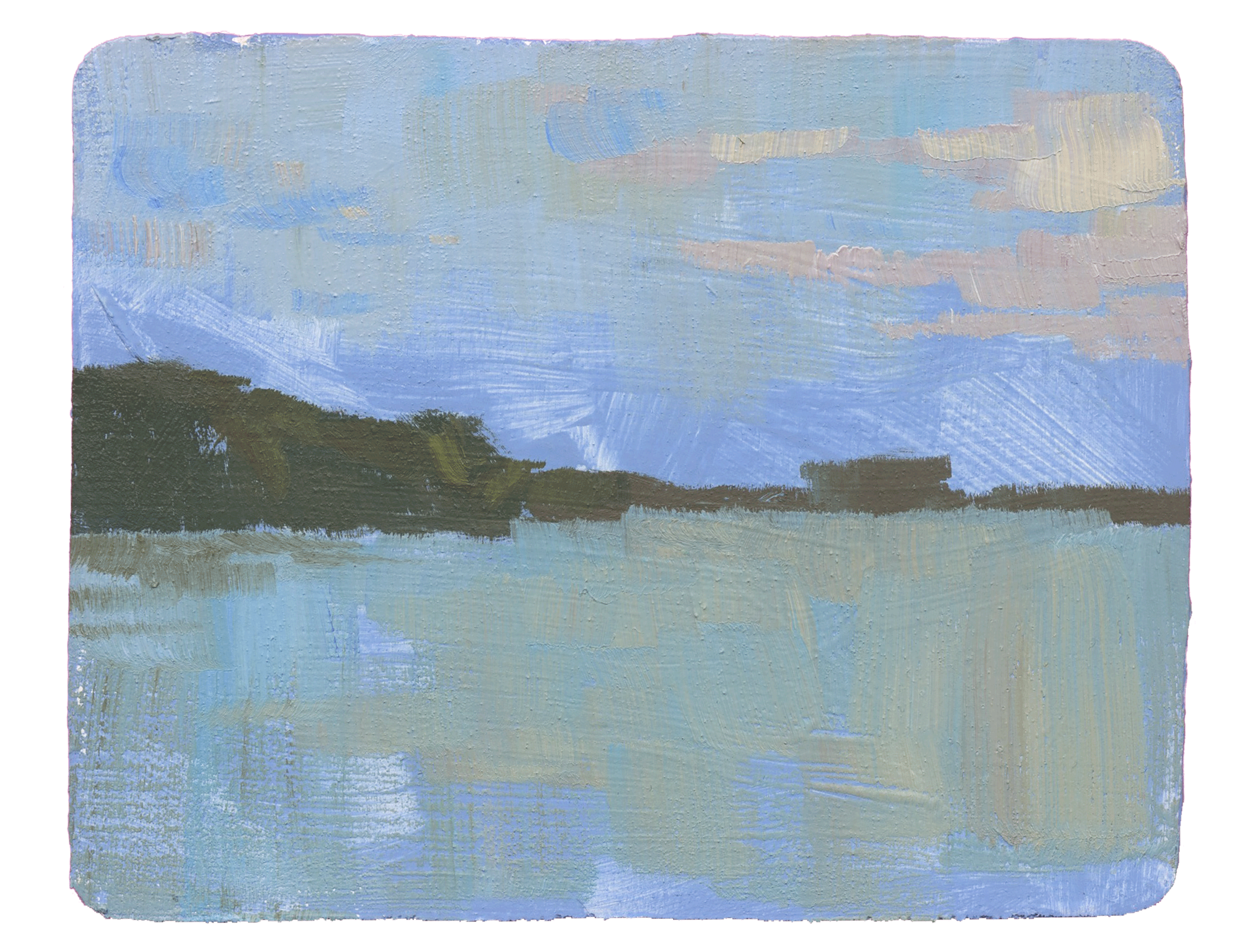 Oil on board 3.5” x 4.5”