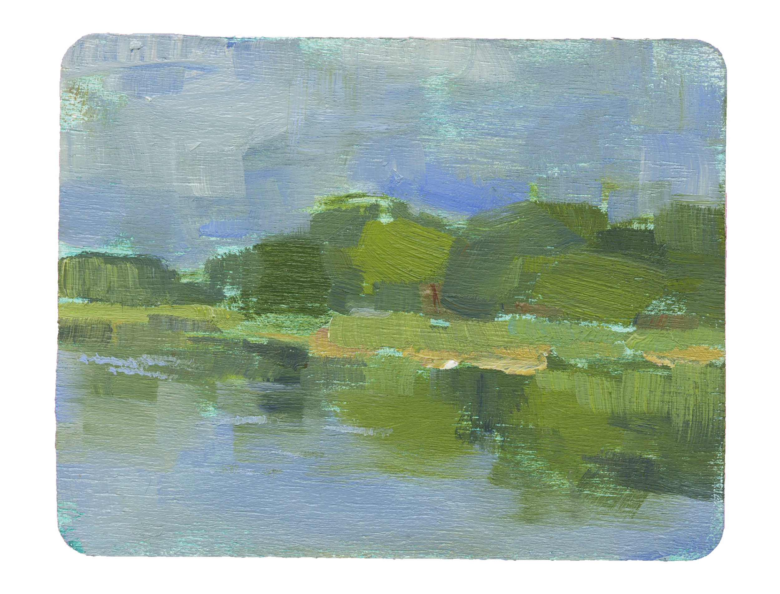 Oil on board 3.5” x 4.5”