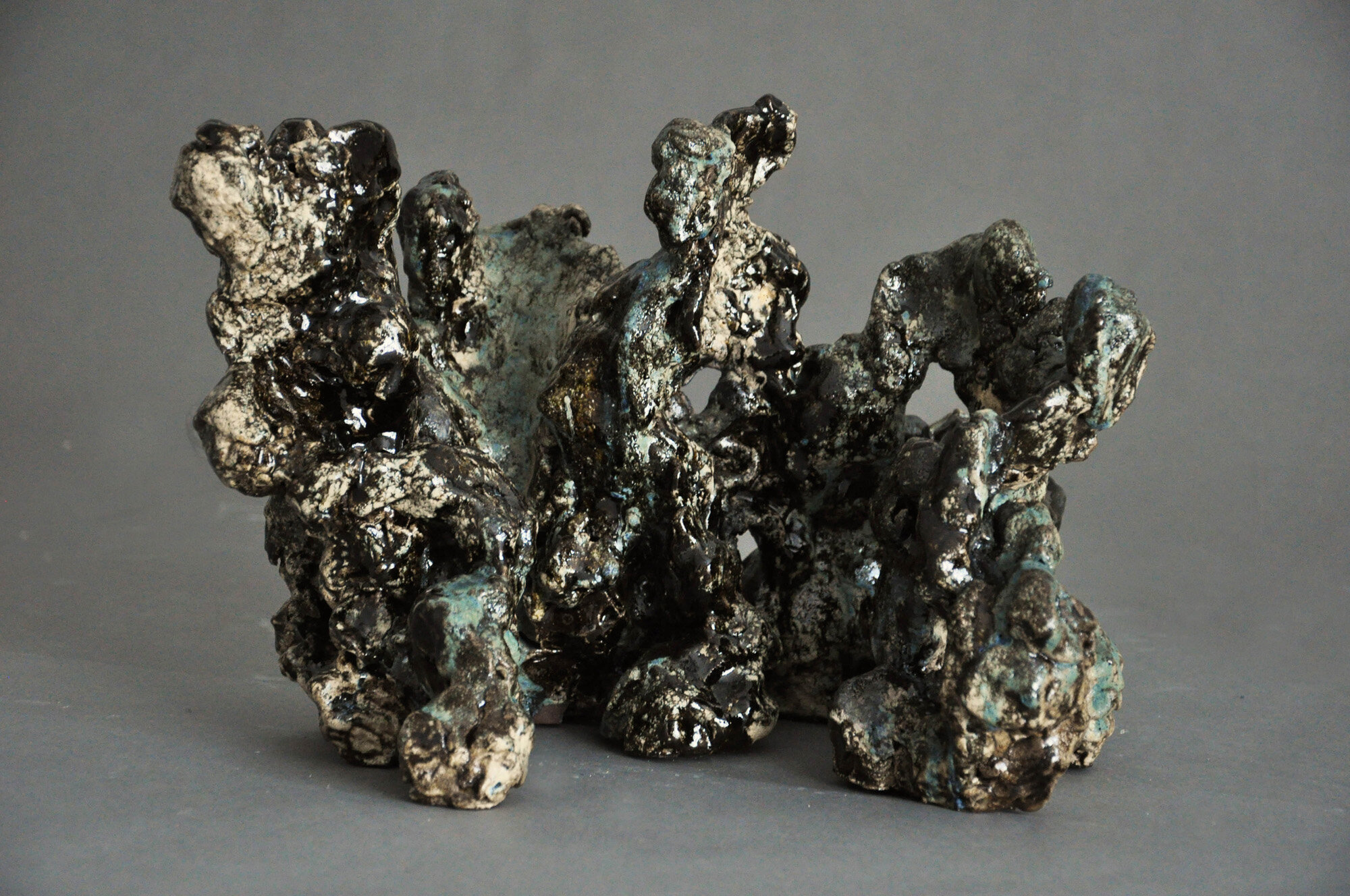 From the series Arctic sceneries, glazed stoneware, 24 x 28 x 31 cm, 2020