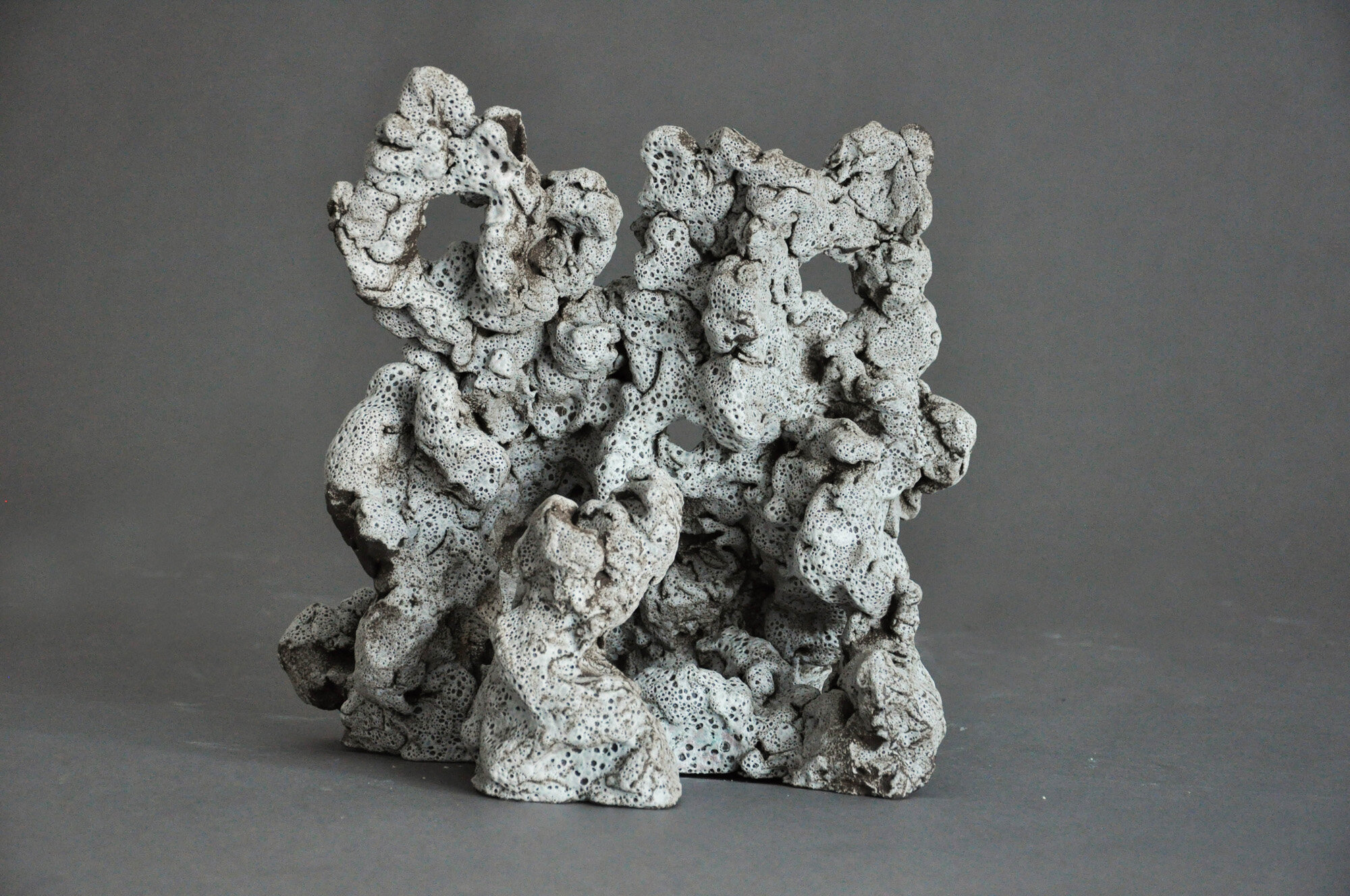 From the series Arctic sceneries, glazed stoneware, 27 x 21 x 26 cm, 2020