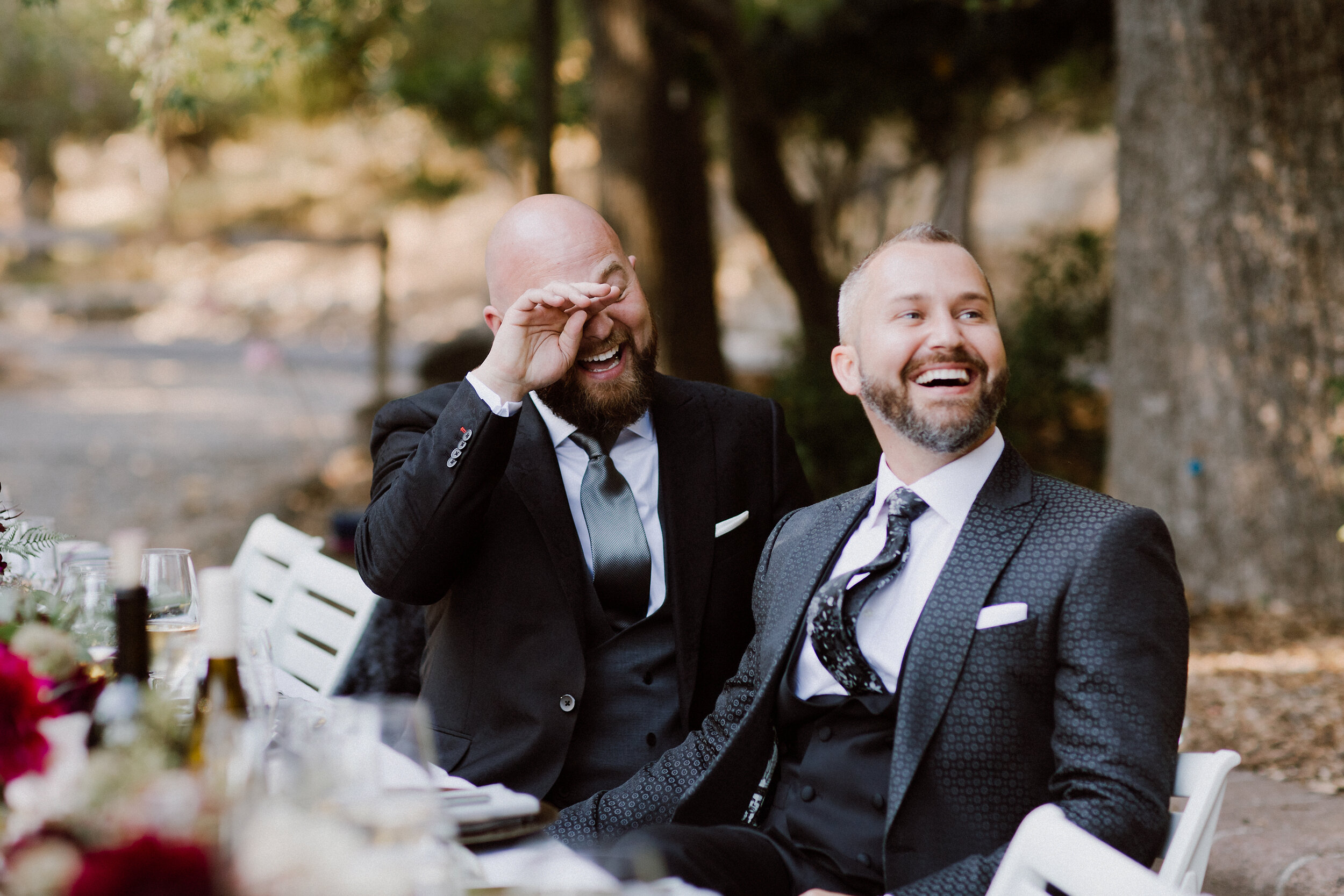 Matt & Christopher Marin Art & Garden Center Wedding | Ross, CA