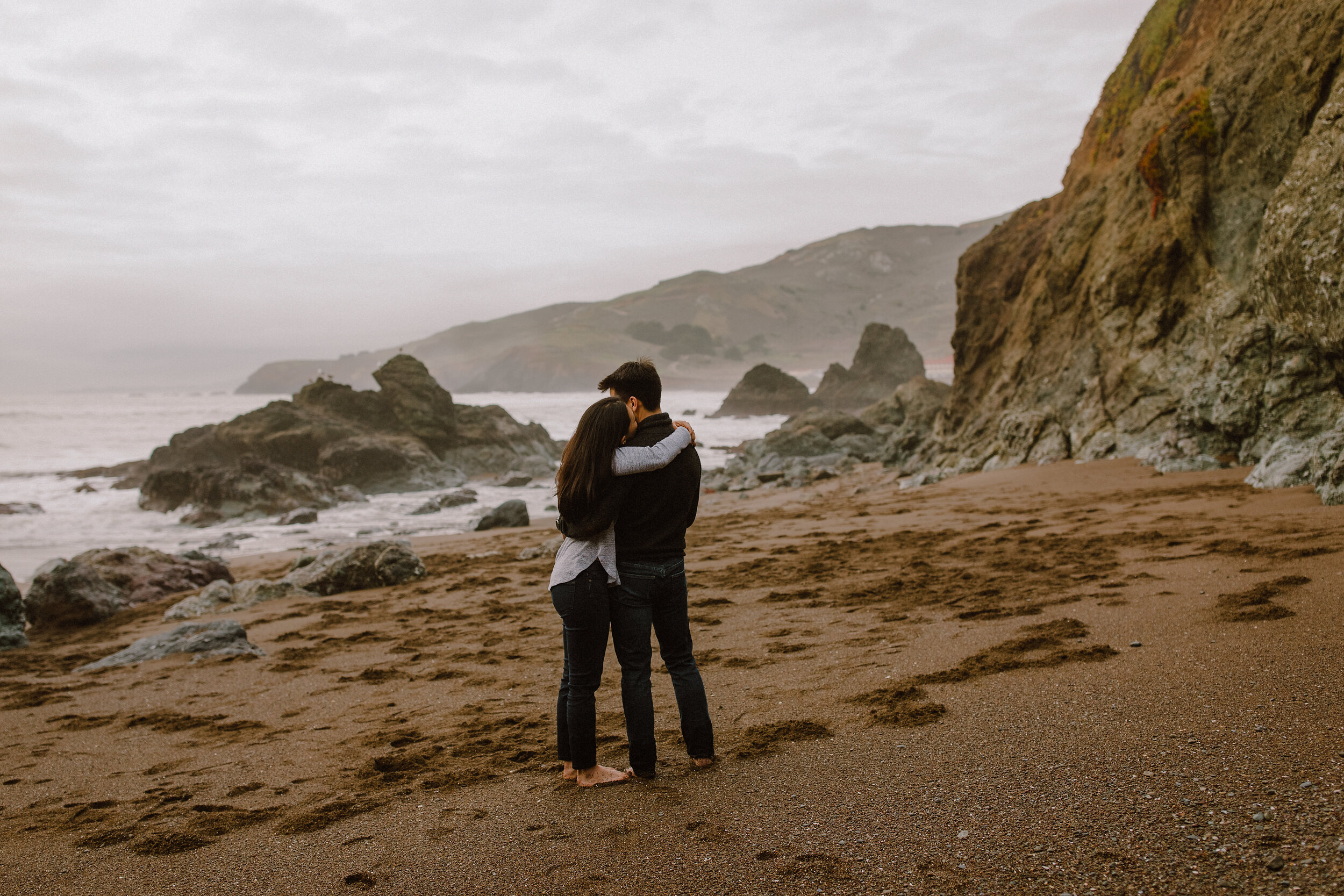 Nick & Yihan's Engagement Session | Marin Headlands