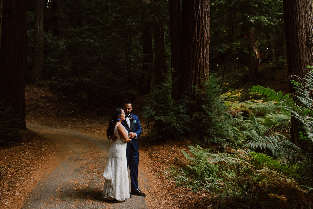 Steve & Lisa's Waterfall Lodge Wedding | Santa Cruz, CA
