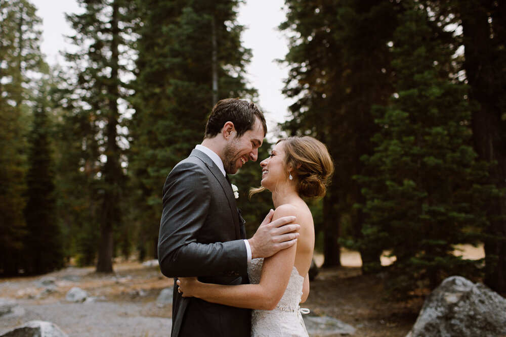 Tyke & Rachel | Lake Tahoe Beach Front Wedding