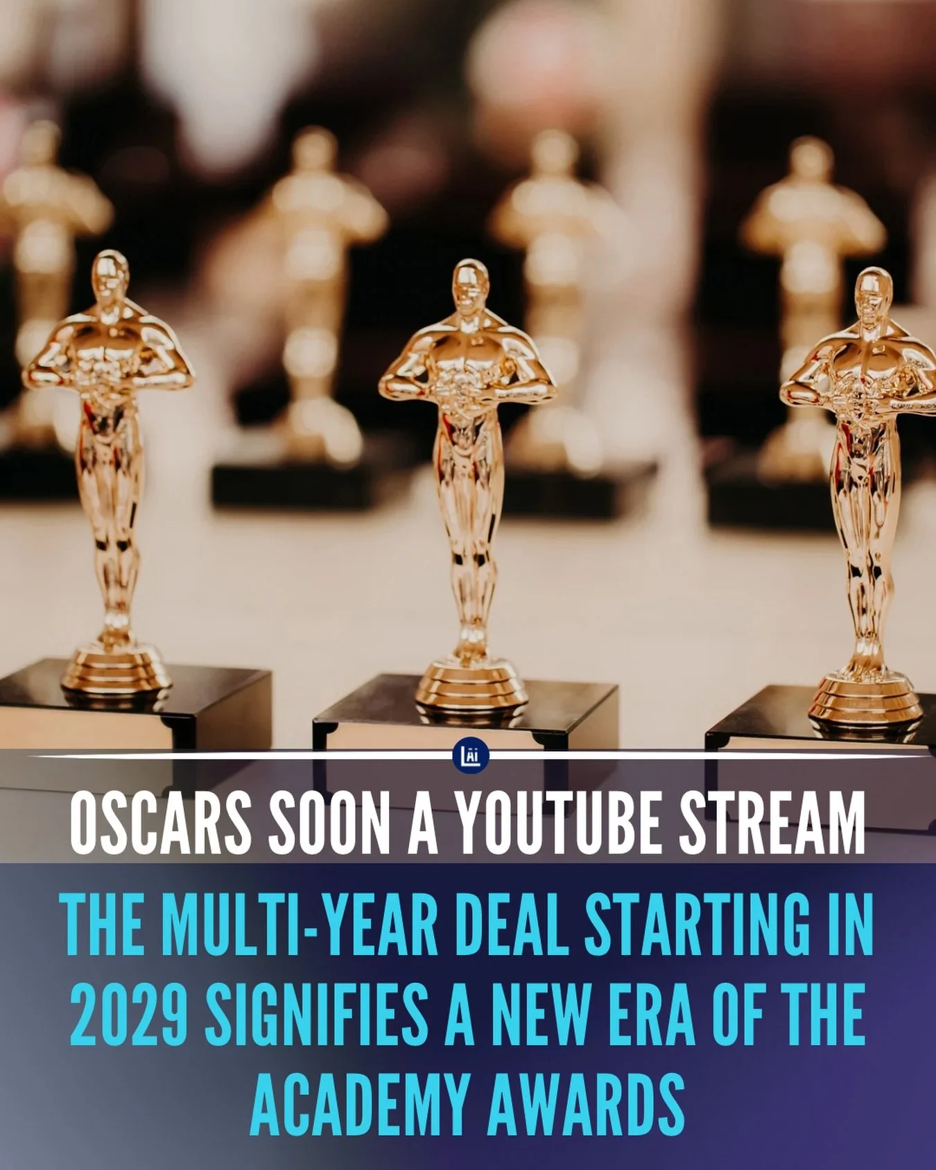 The Oscars are going digital! @youtube has partnered with the Academy of Motion Picture Arts and Sciences in a groundbreaking deal starting 2029. 

The red carpet, behind-the-scenes, and Governors Ball will all be available for free. But will the pla