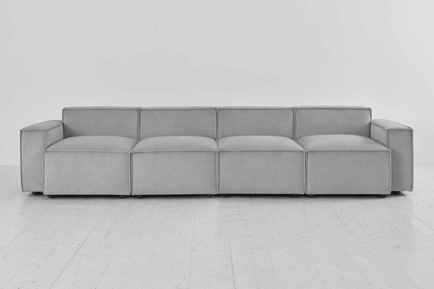 Light grey velvet