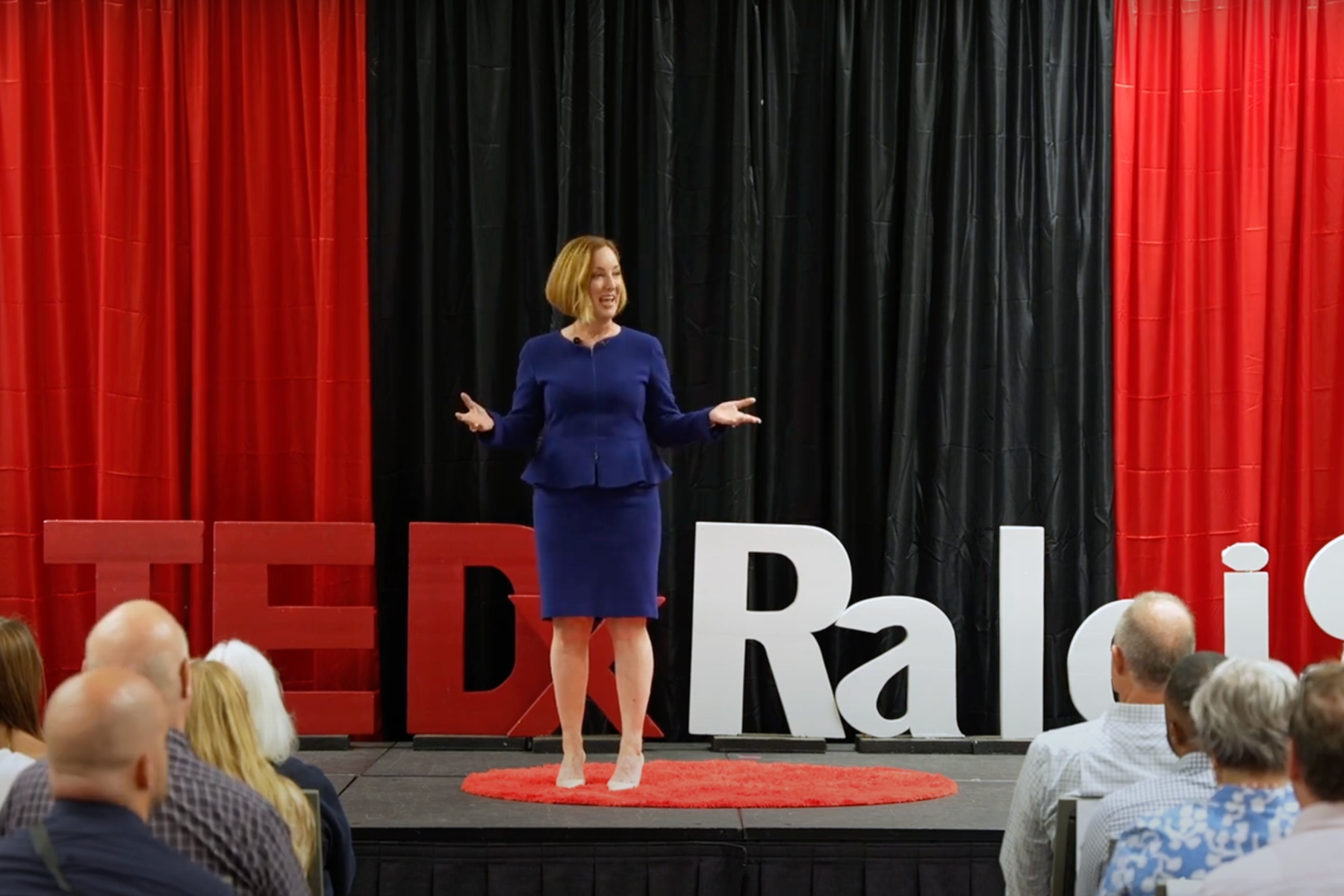Dr. Laura Noel gives her TEDx Talk at TEDxRaleigh
