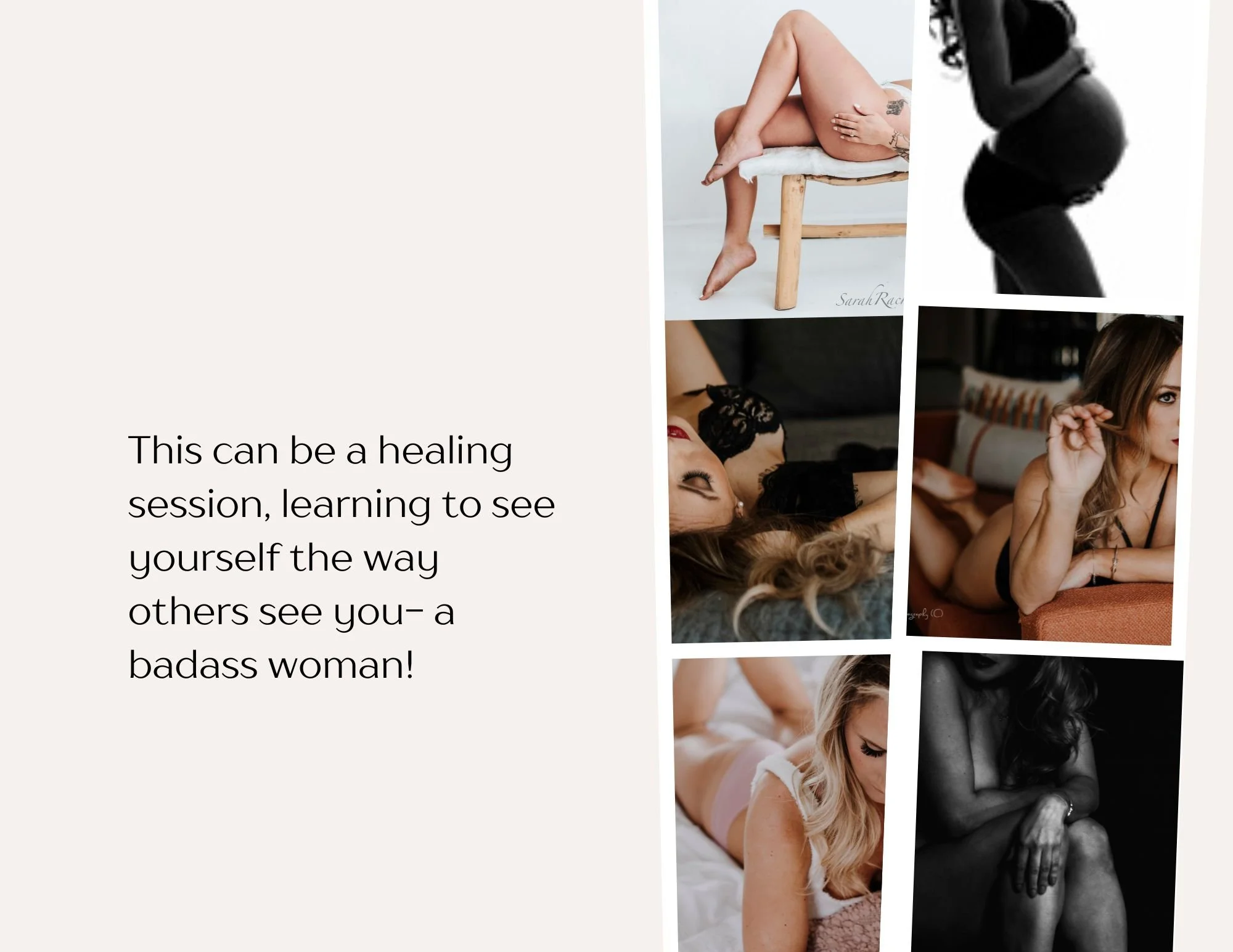 Boudoir photographer