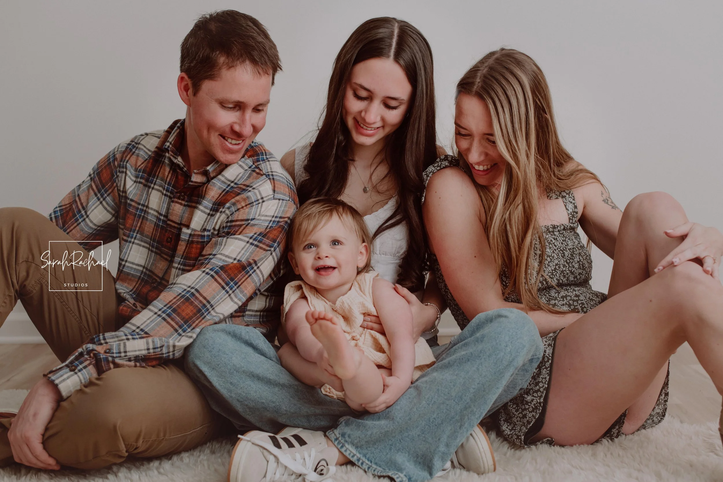 Frederick Maryland's Family Photography Studio - This was their first Family photo shoot ever