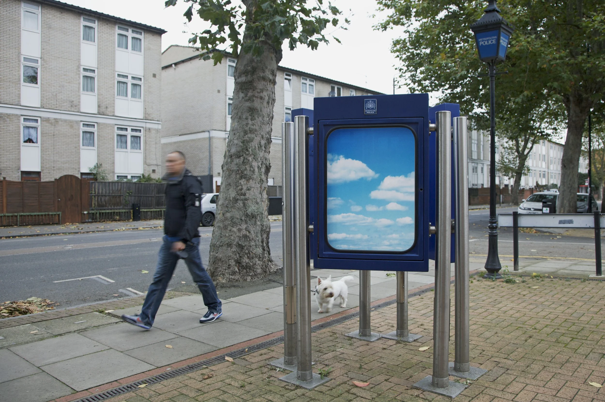   Installation at Isle of Dogs Police Station, London, 2012  