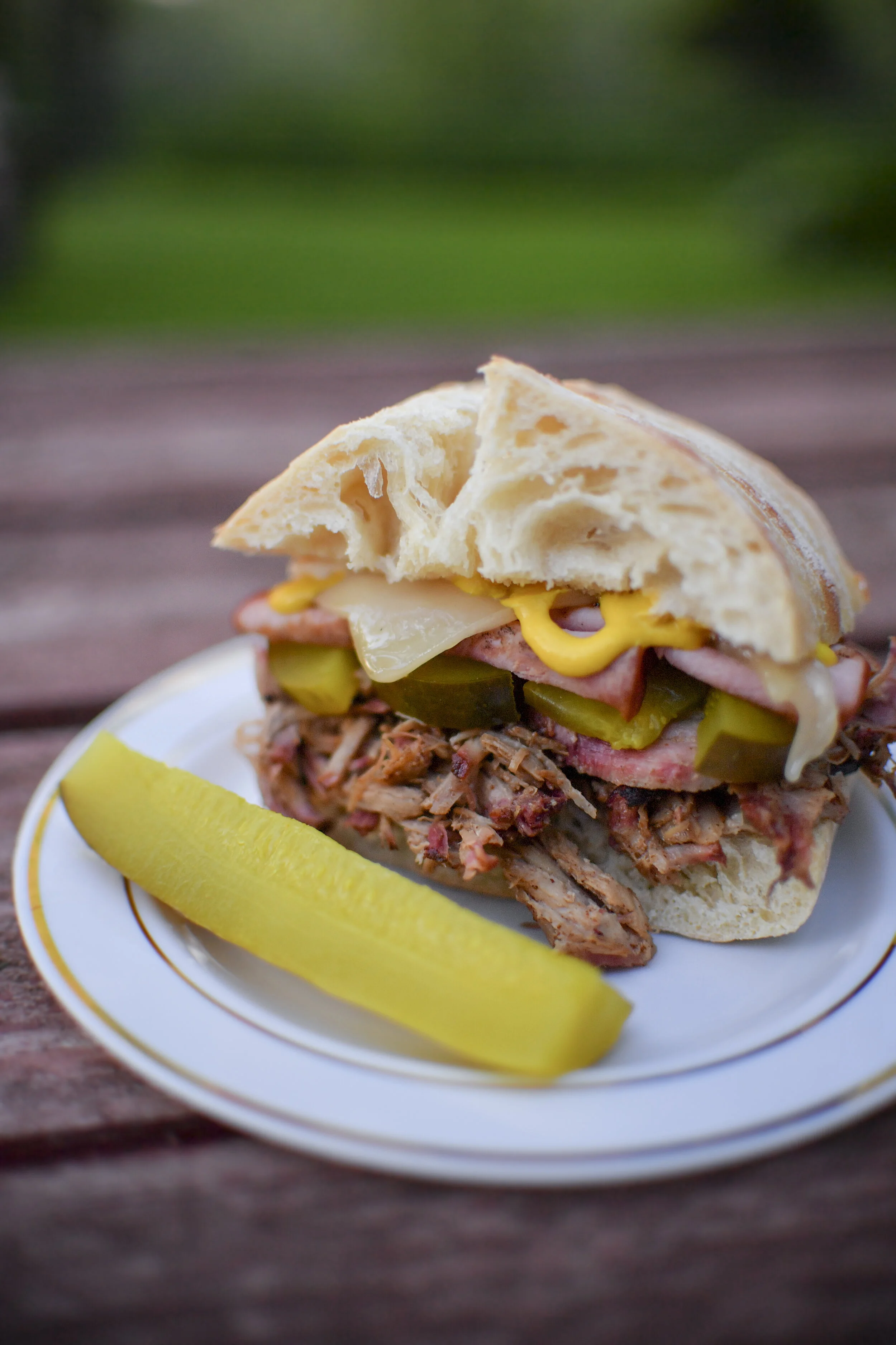 Smoked Cuban Sandwiches